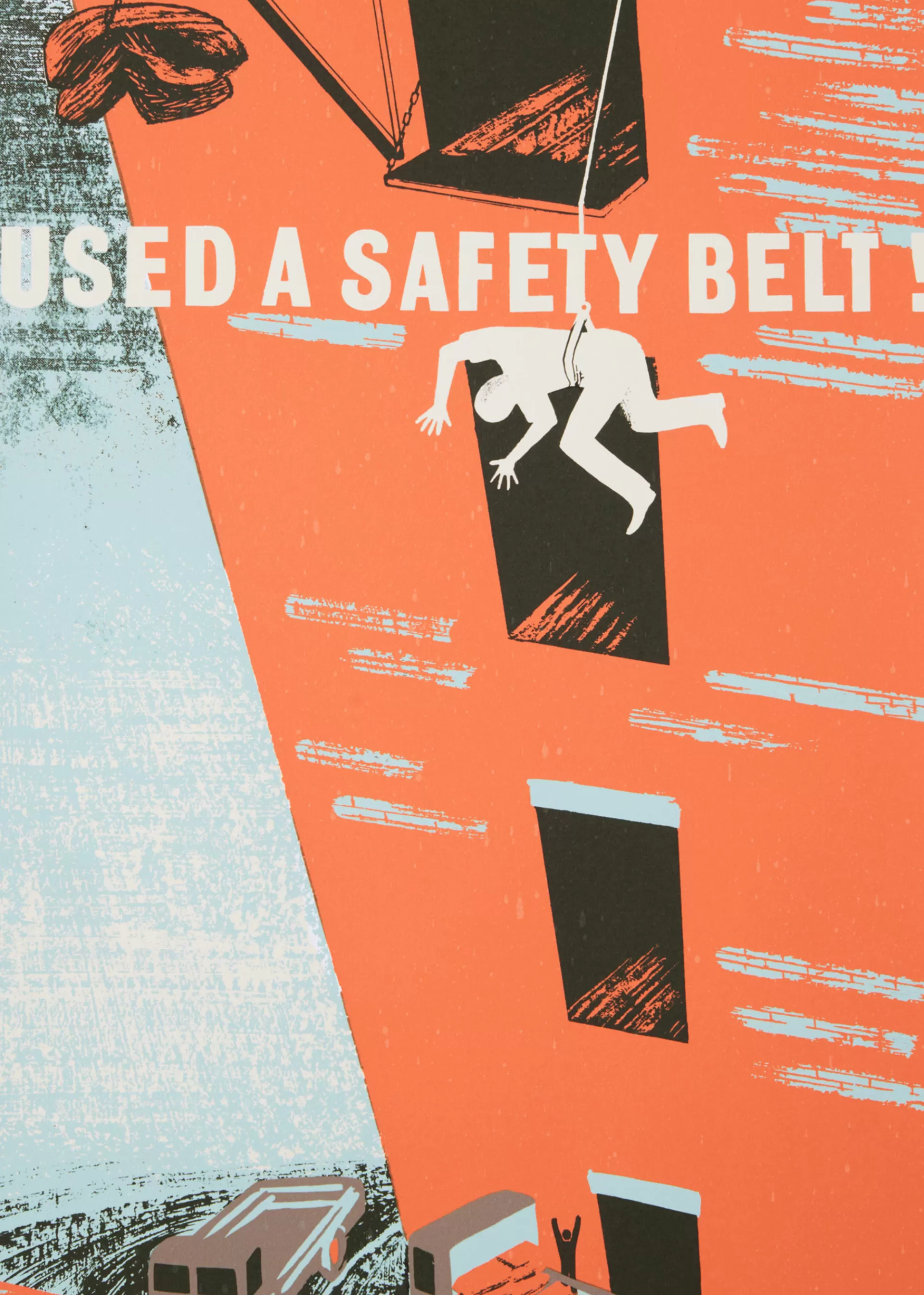 He Used a Safety Belt, 1943' Poster Print by H. A. Rothholz>Paul Smith Fashion