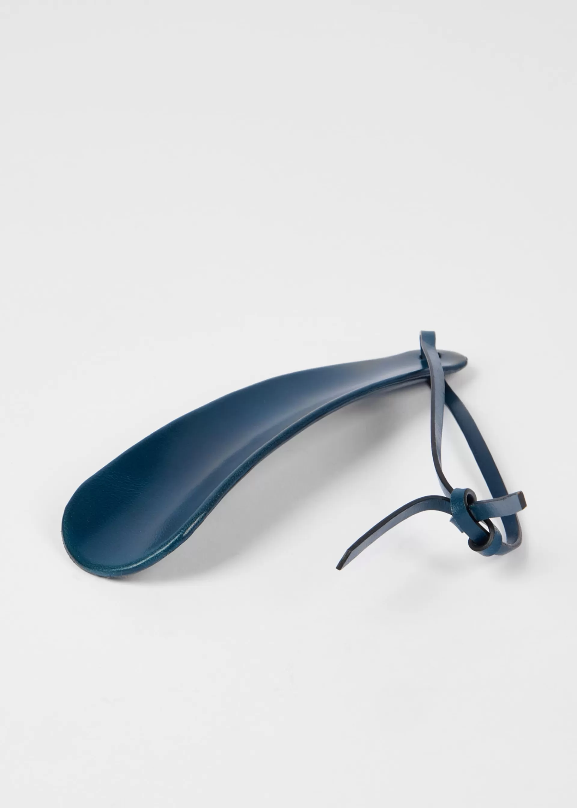 Il Bussetto for - Poseidon Blue Leather Small Shoehorn>Paul Smith Online