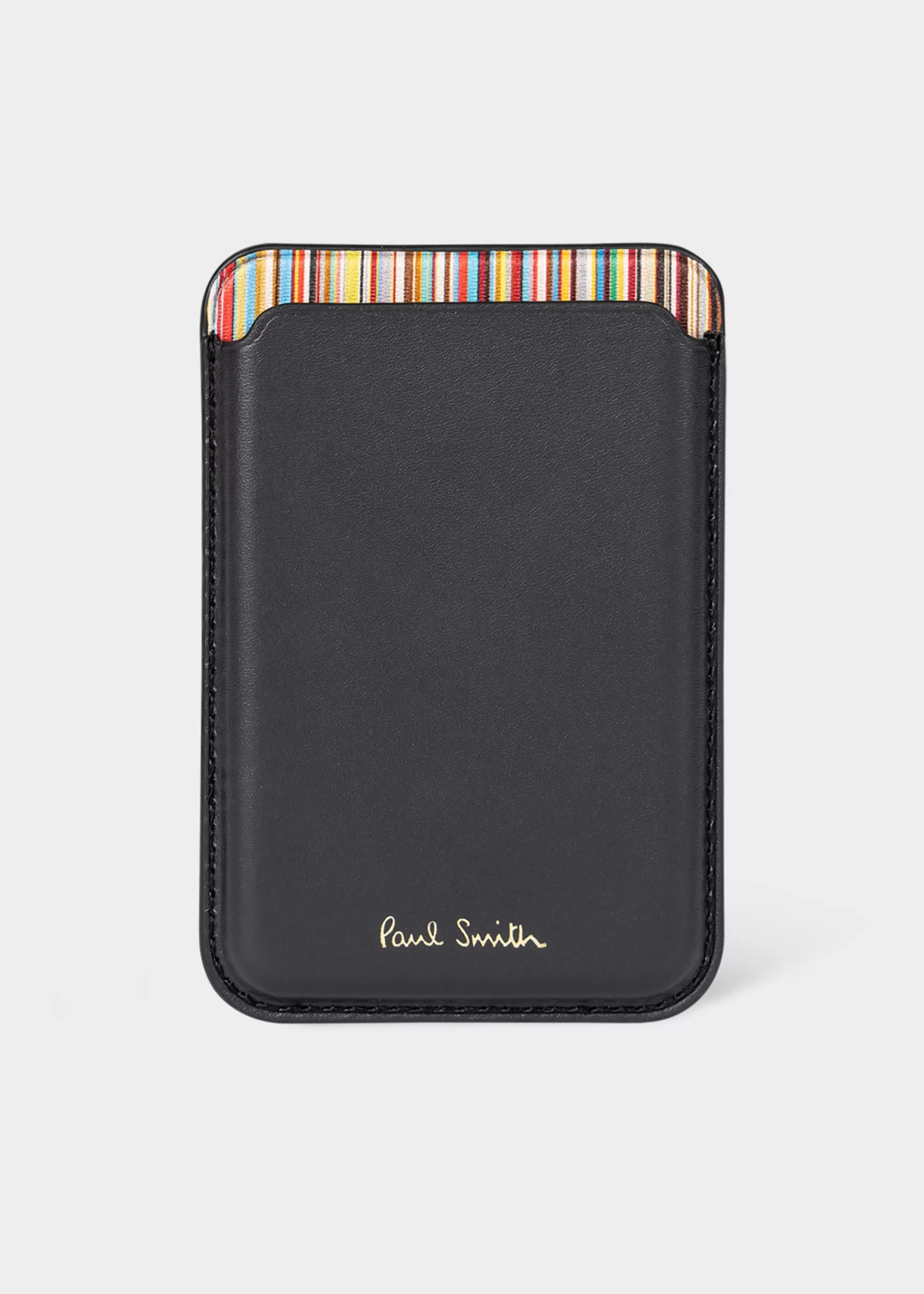 iPhone MagSafe Leather Credit Card Case>Paul Smith Flash Sale