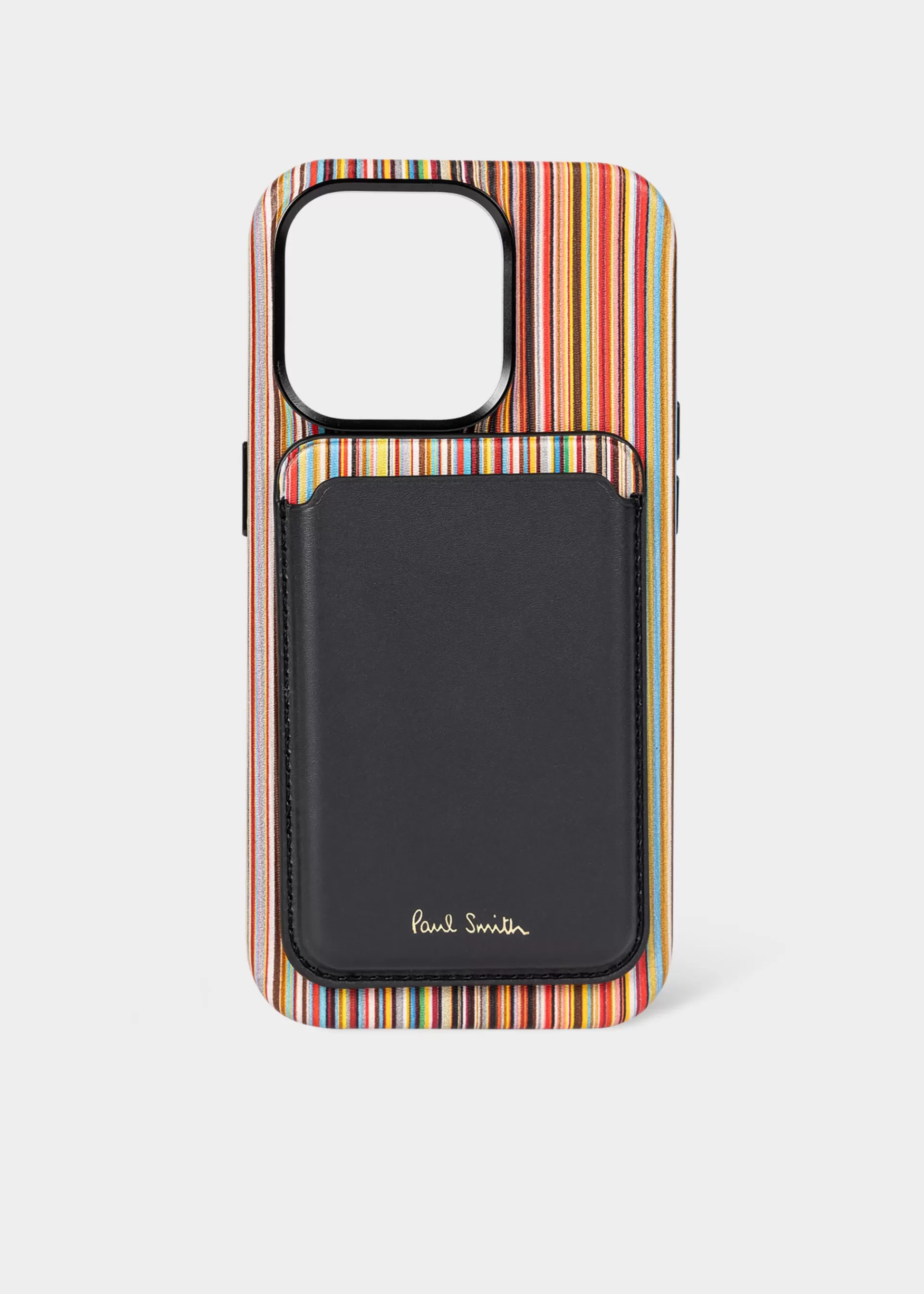 iPhone MagSafe Leather Credit Card Case>Paul Smith Flash Sale