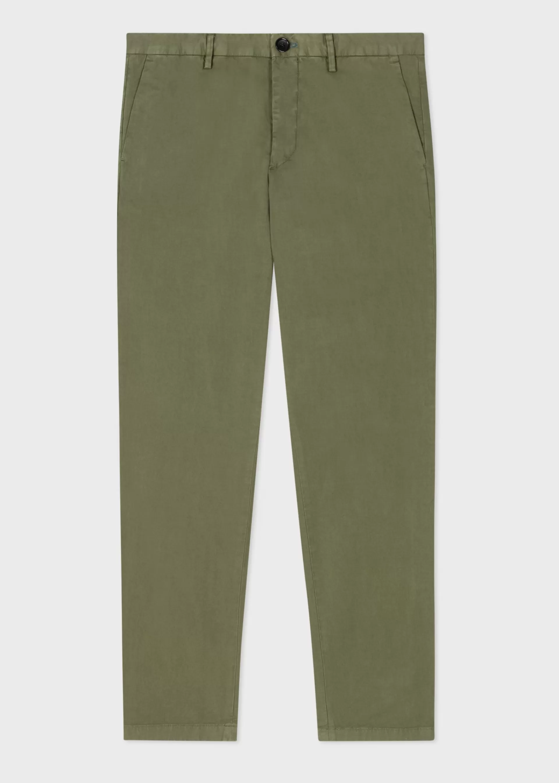 Green Mid-Fit 'Broad Stripe Zebra' Chinos>Paul Smith Online