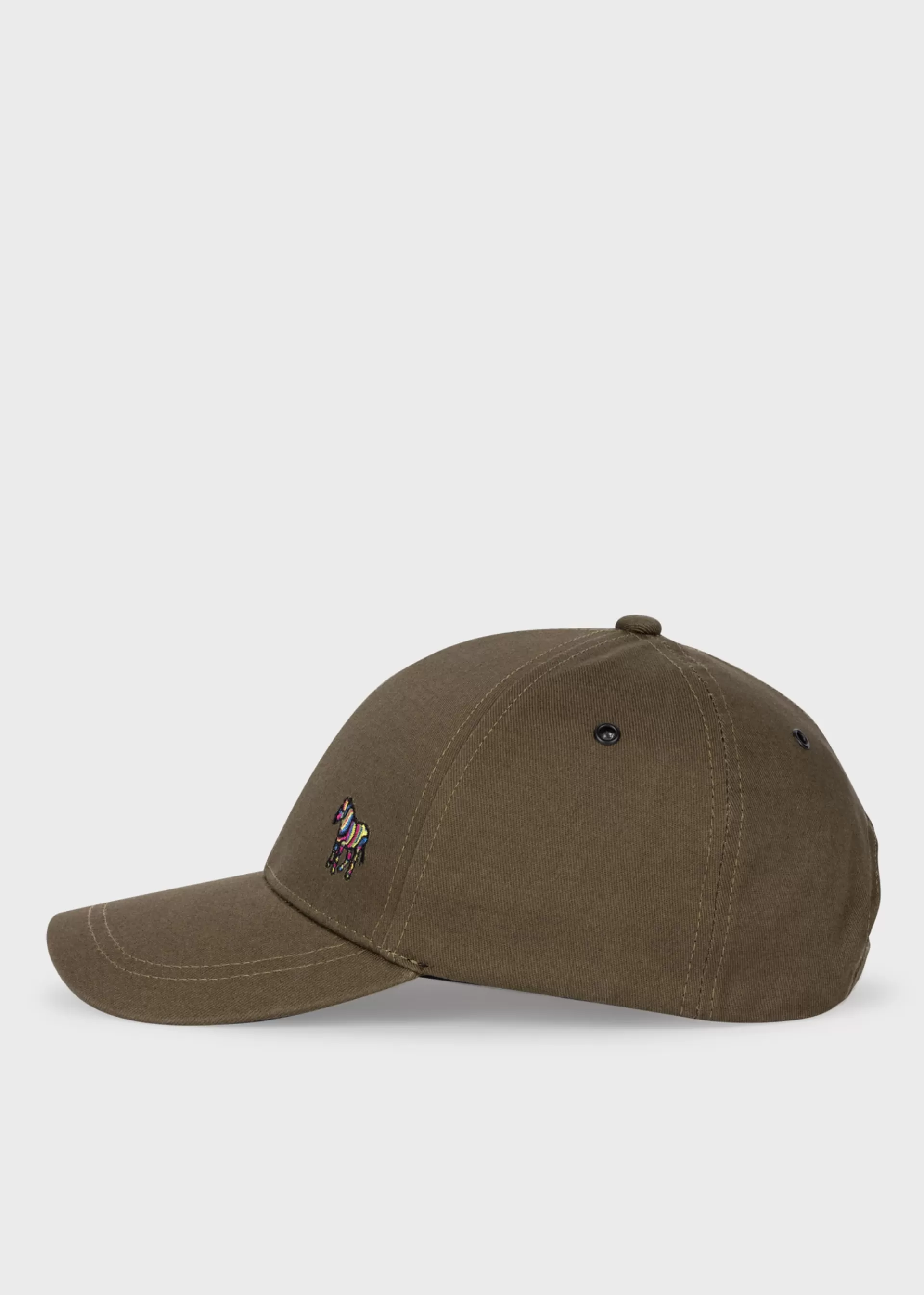 Khaki Green Zebra Logo Baseball Cap>Paul Smith Best