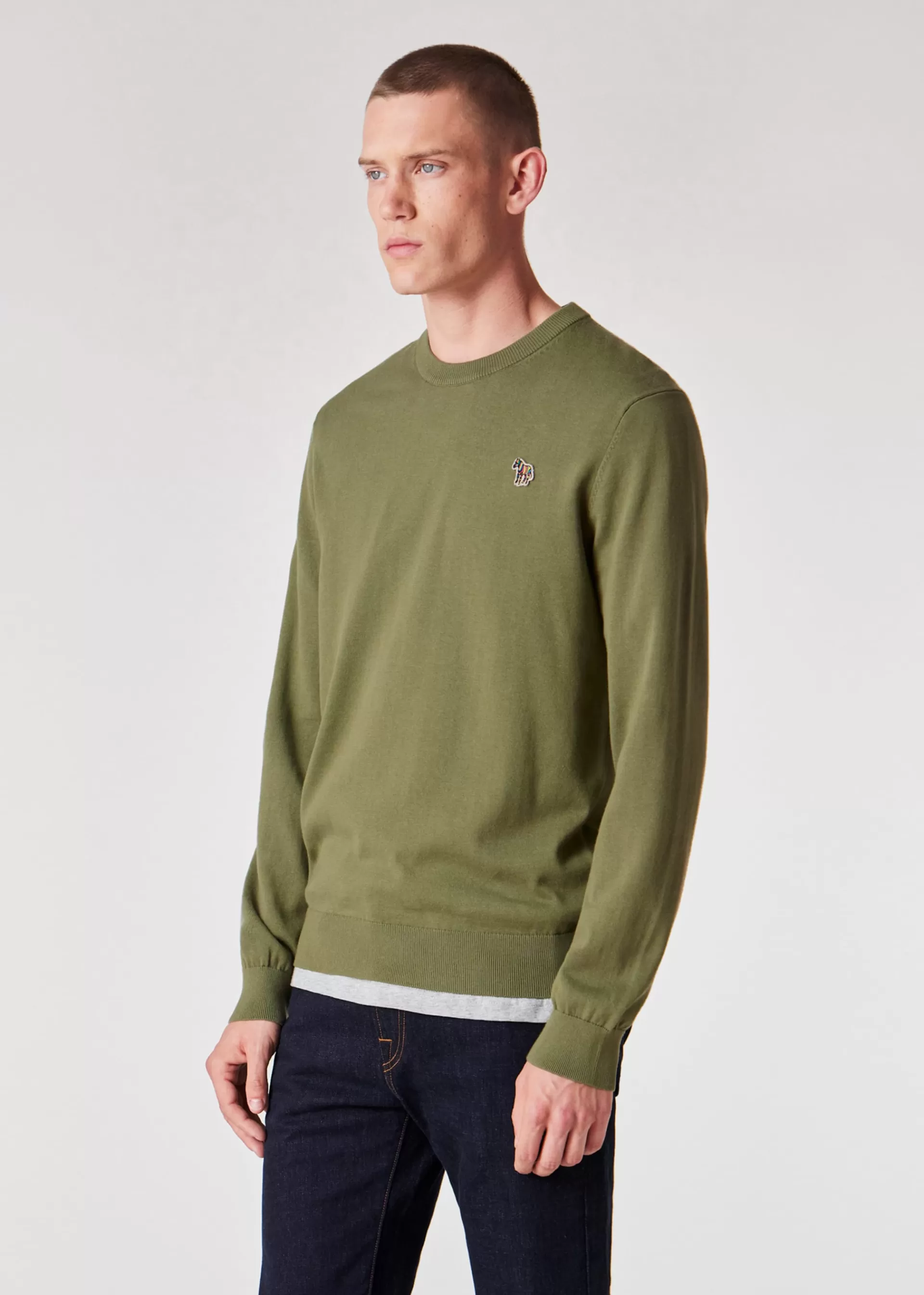 Organic Cotton Zebra Logo Sweater>Paul Smith Outlet