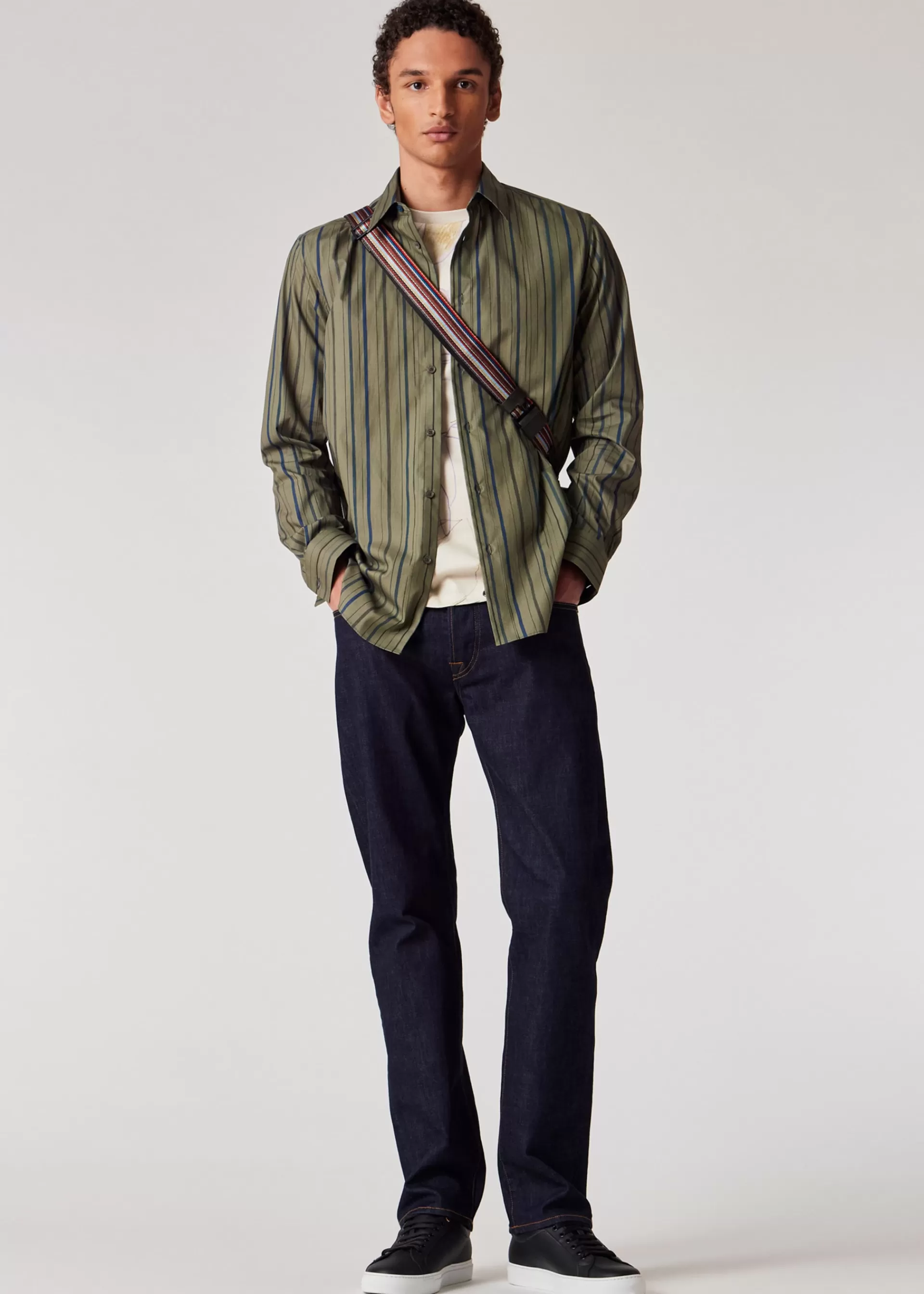 'Pencil Stripe' Regular-Fit Shirt>Paul Smith Store