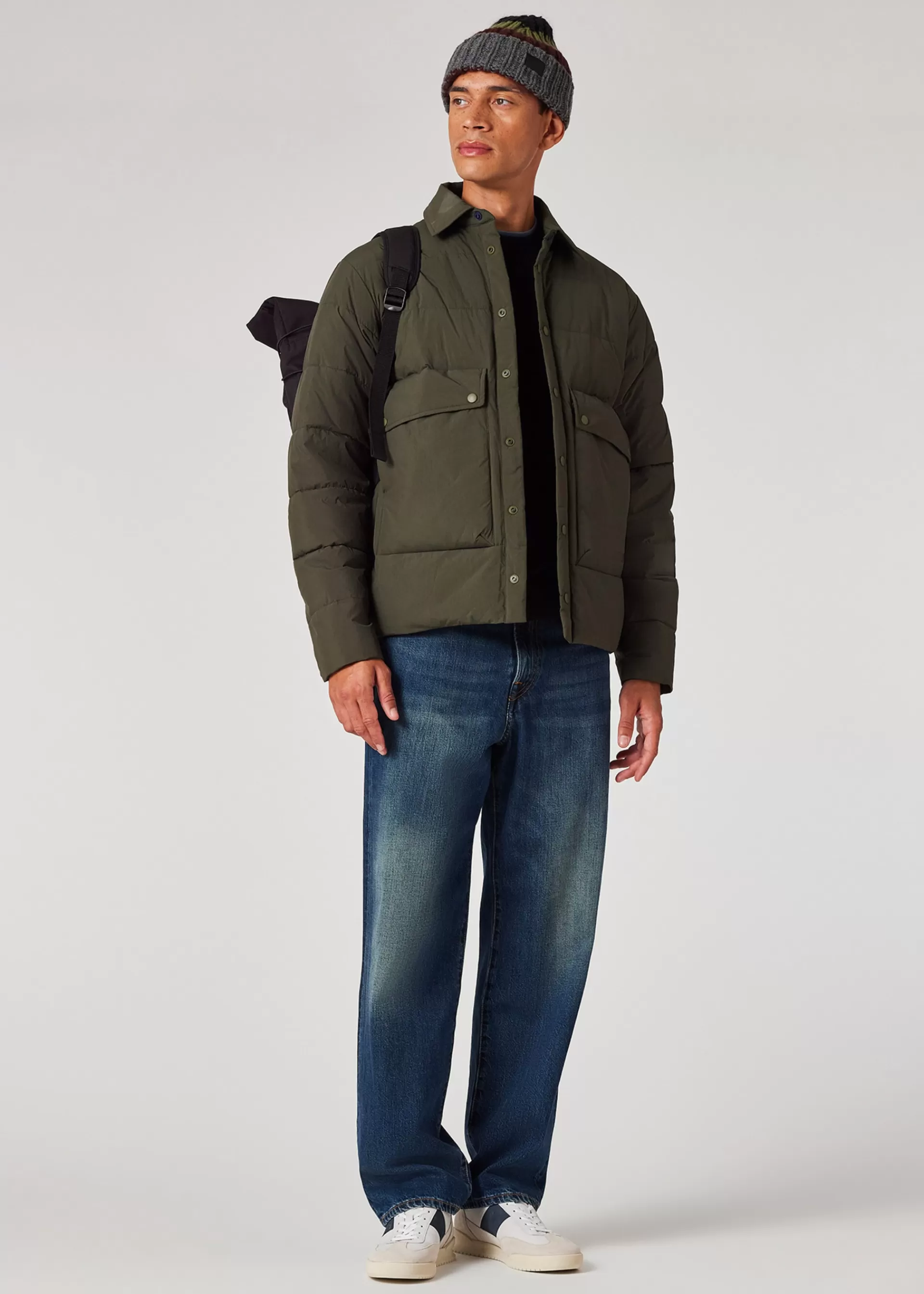 Recycled-Nylon Wadded Jacket>Paul Smith Sale