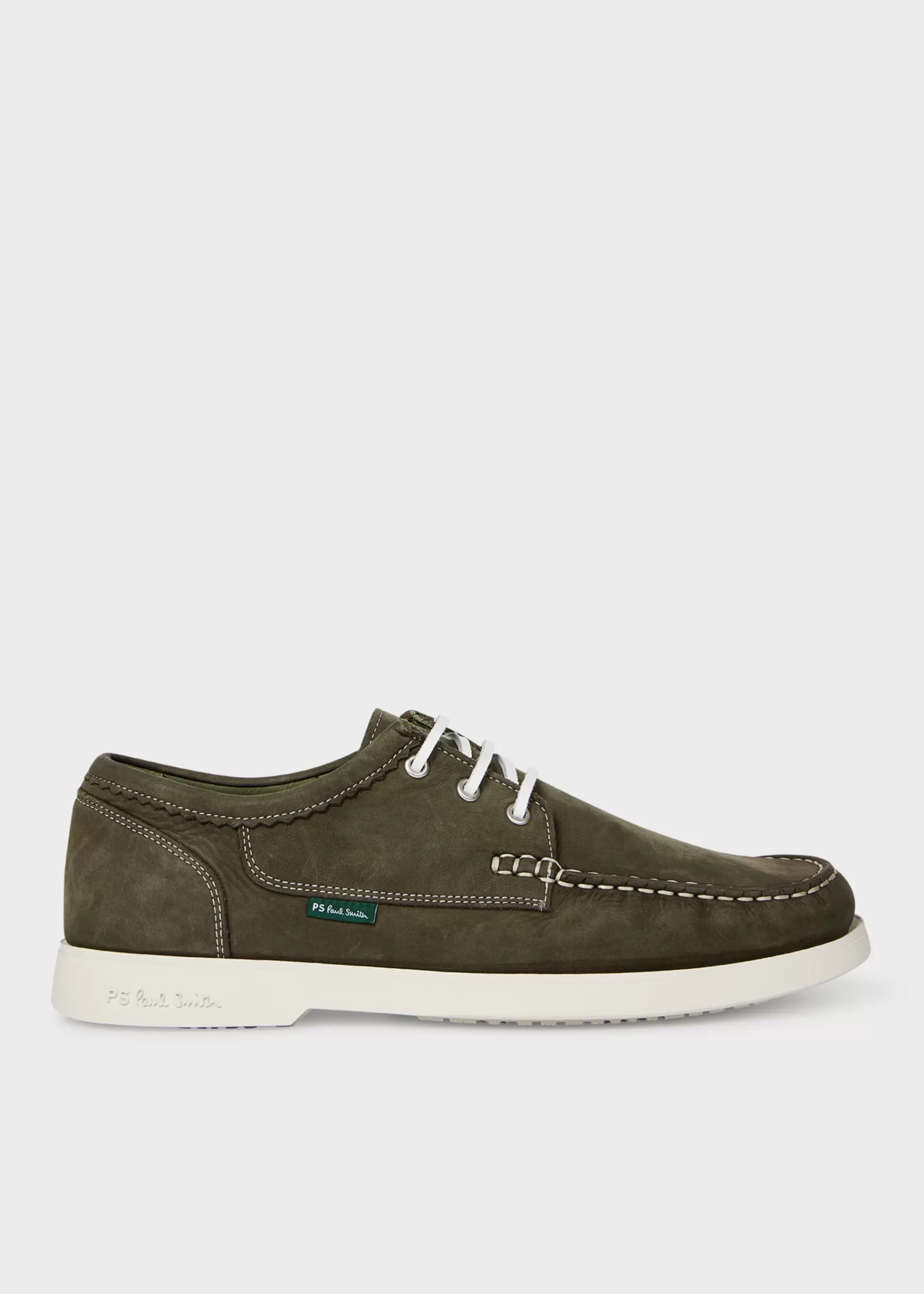 Suede 'Pebble' Boat Shoes>Paul Smith Sale