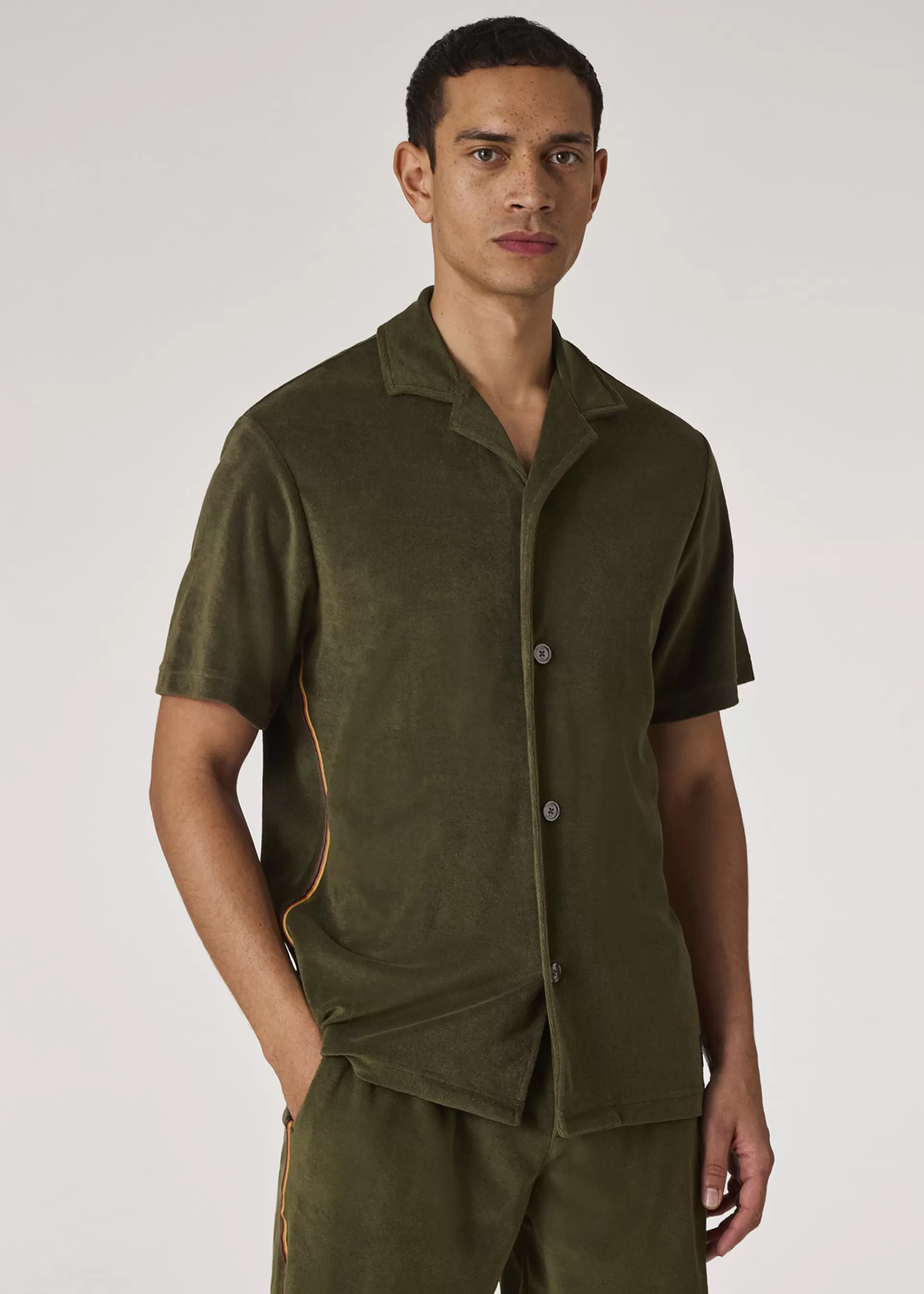 Khaki Towelling Lounge Set>Paul Smith Cheap