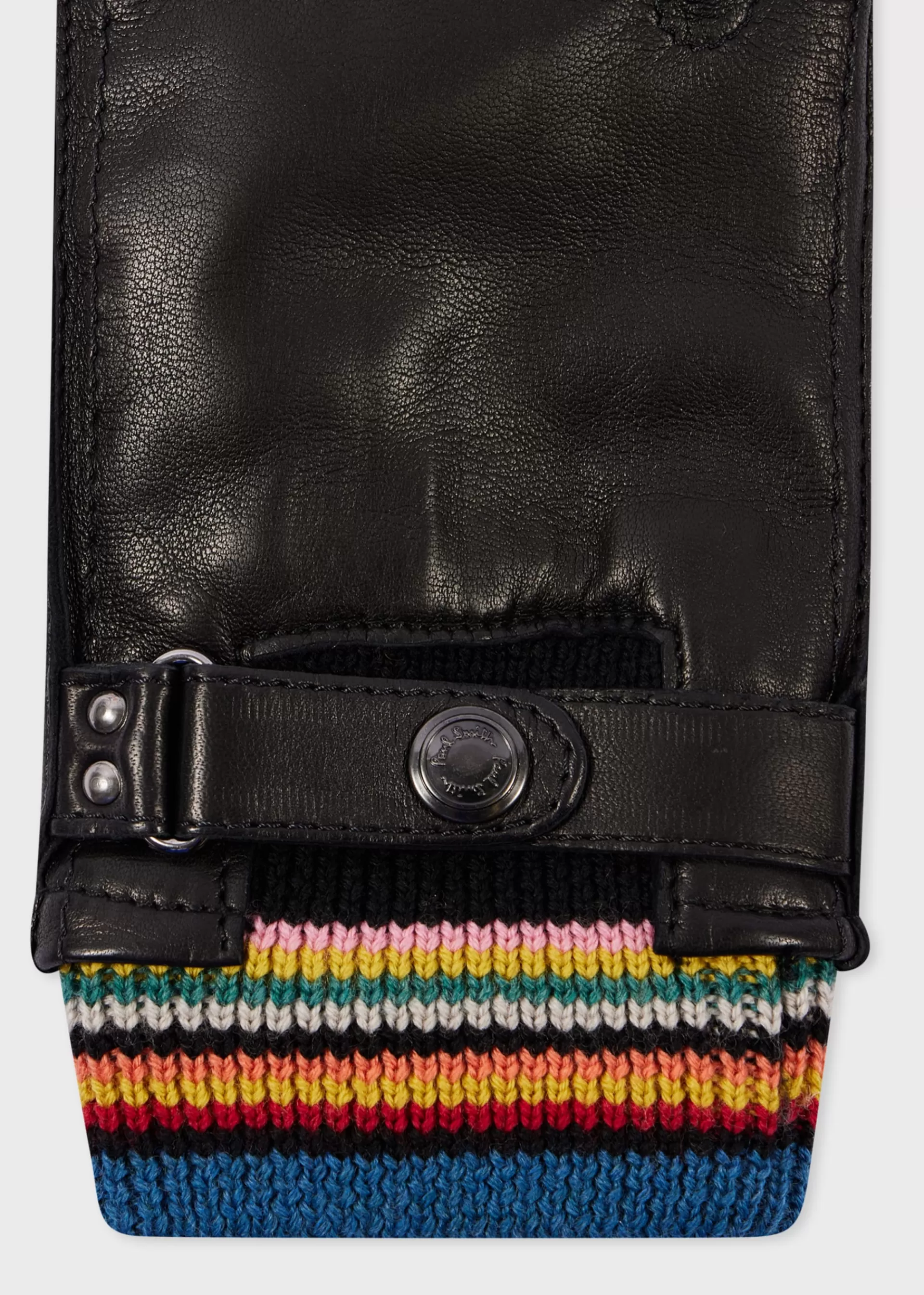 Leather 'Signature Stripe' Cuff Gloves & Merino Wool Scarf Gift Set>Paul Smith Hot