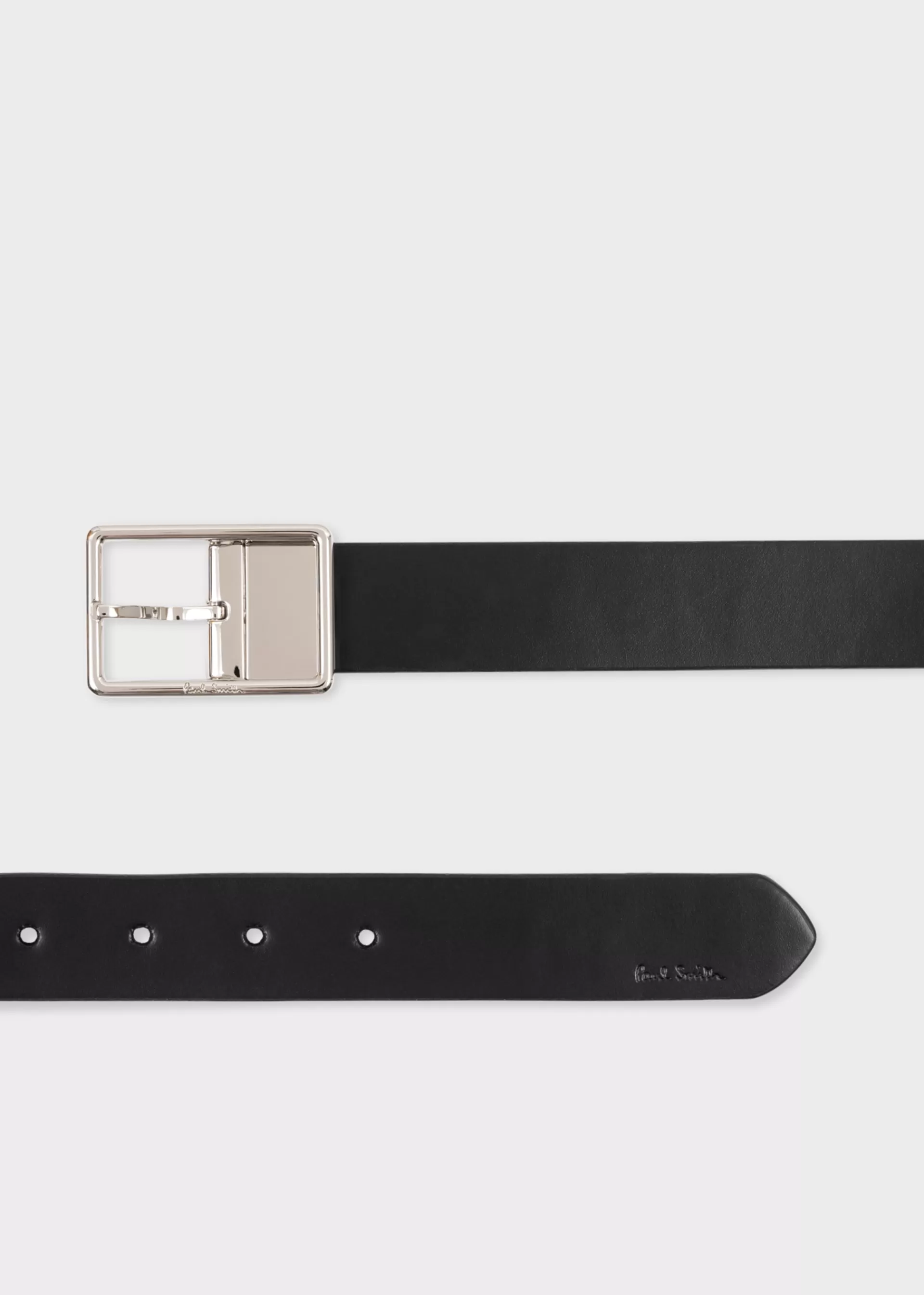 Leather 'Signature Stripe' Reversible Cut-To-Fit Belt>Paul Smith Best Sale