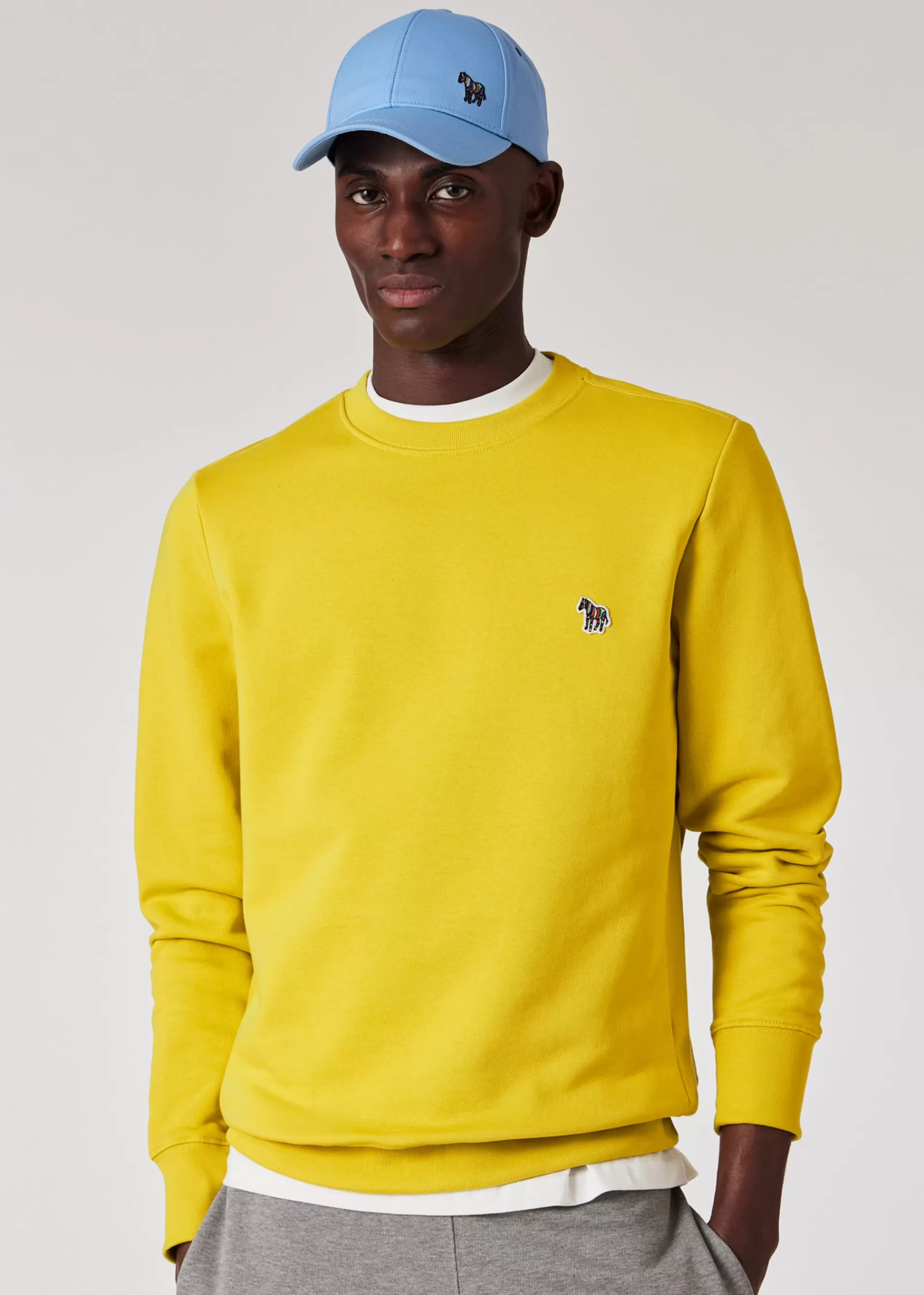 Light Blue Zebra Logo Baseball Cap>Paul Smith Best