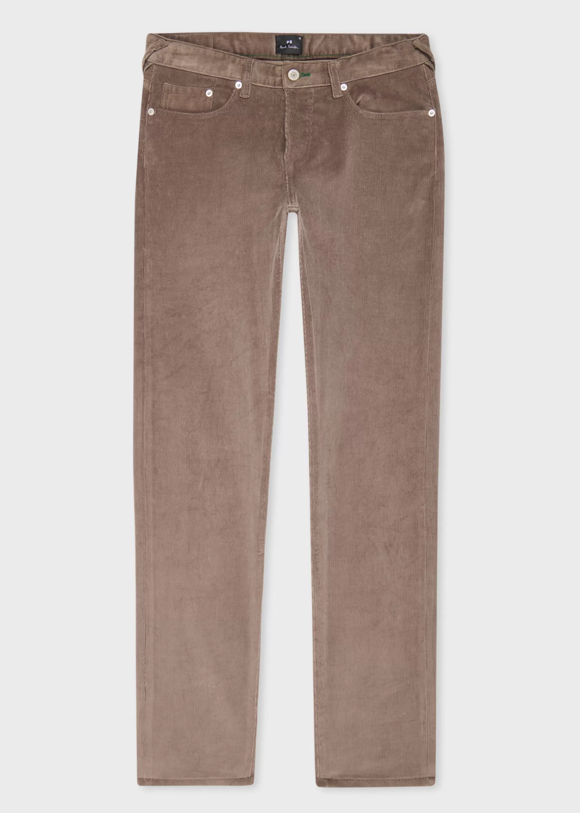 Light Tan Tapered-Fit Organic Cotton Corduroy Trousers>Paul Smith Cheap