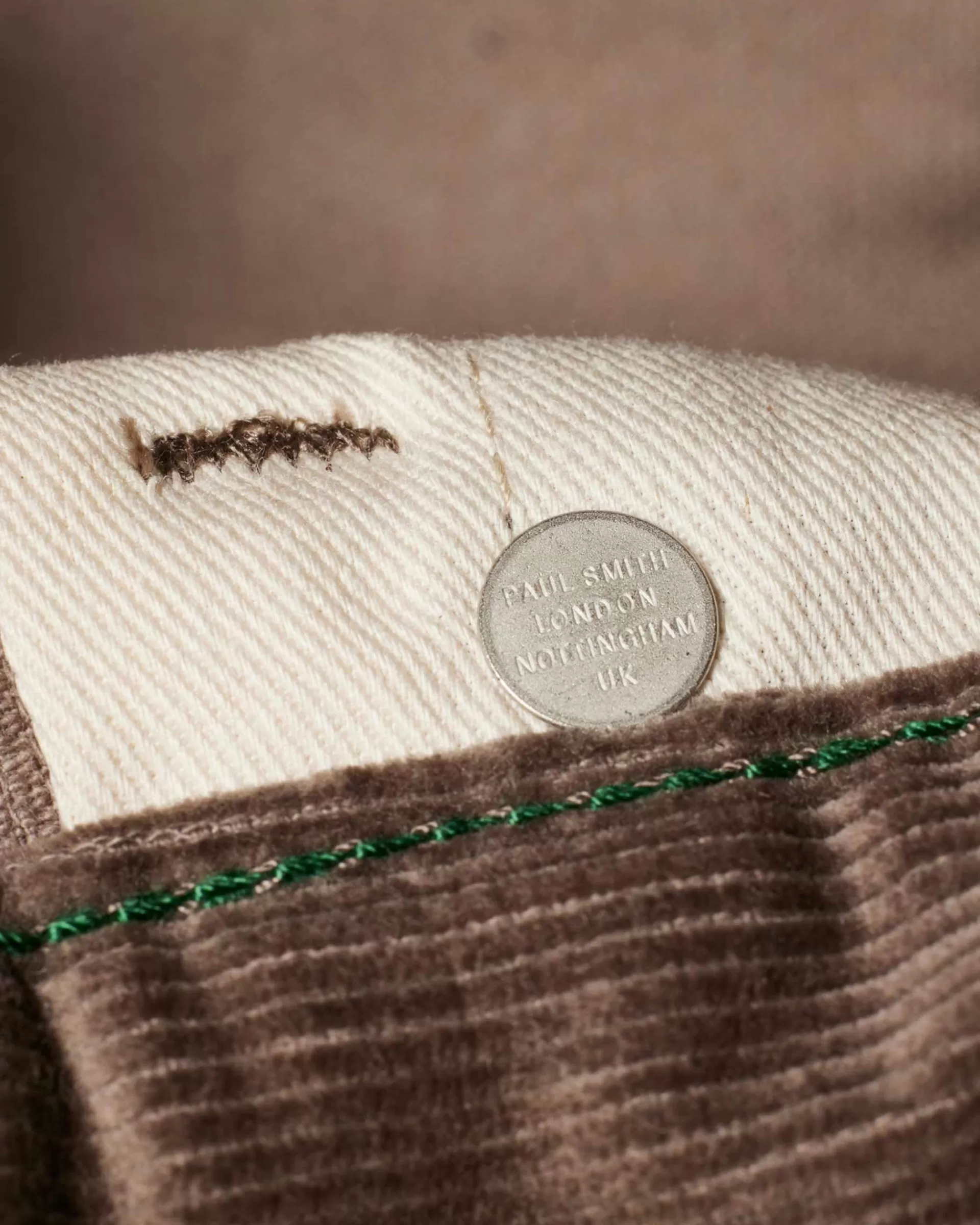 Light Tan Tapered-Fit Organic Cotton Corduroy Trousers>Paul Smith Cheap
