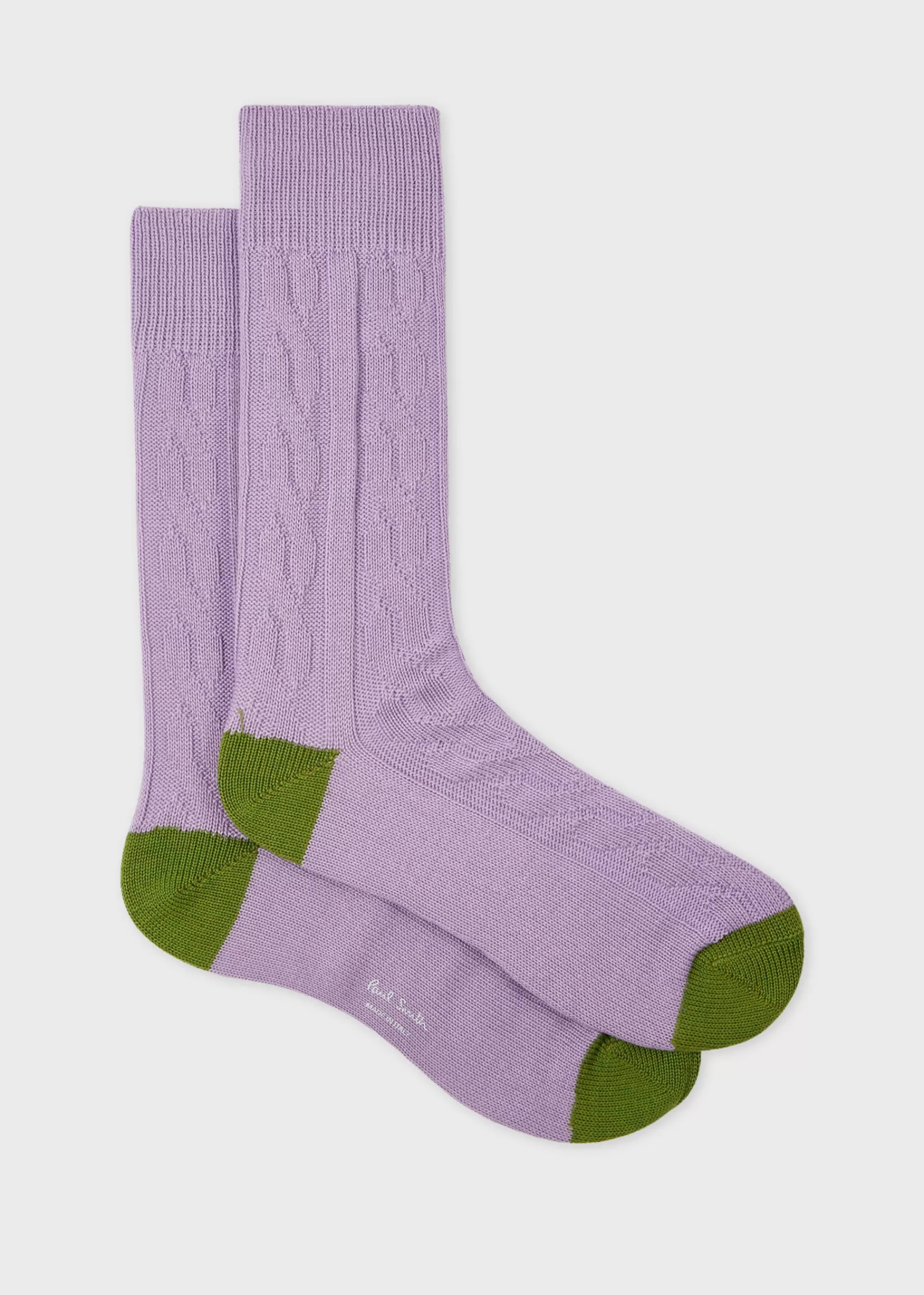 Cashmere-Blend Cable Knit Socks>Paul Smith Best Sale