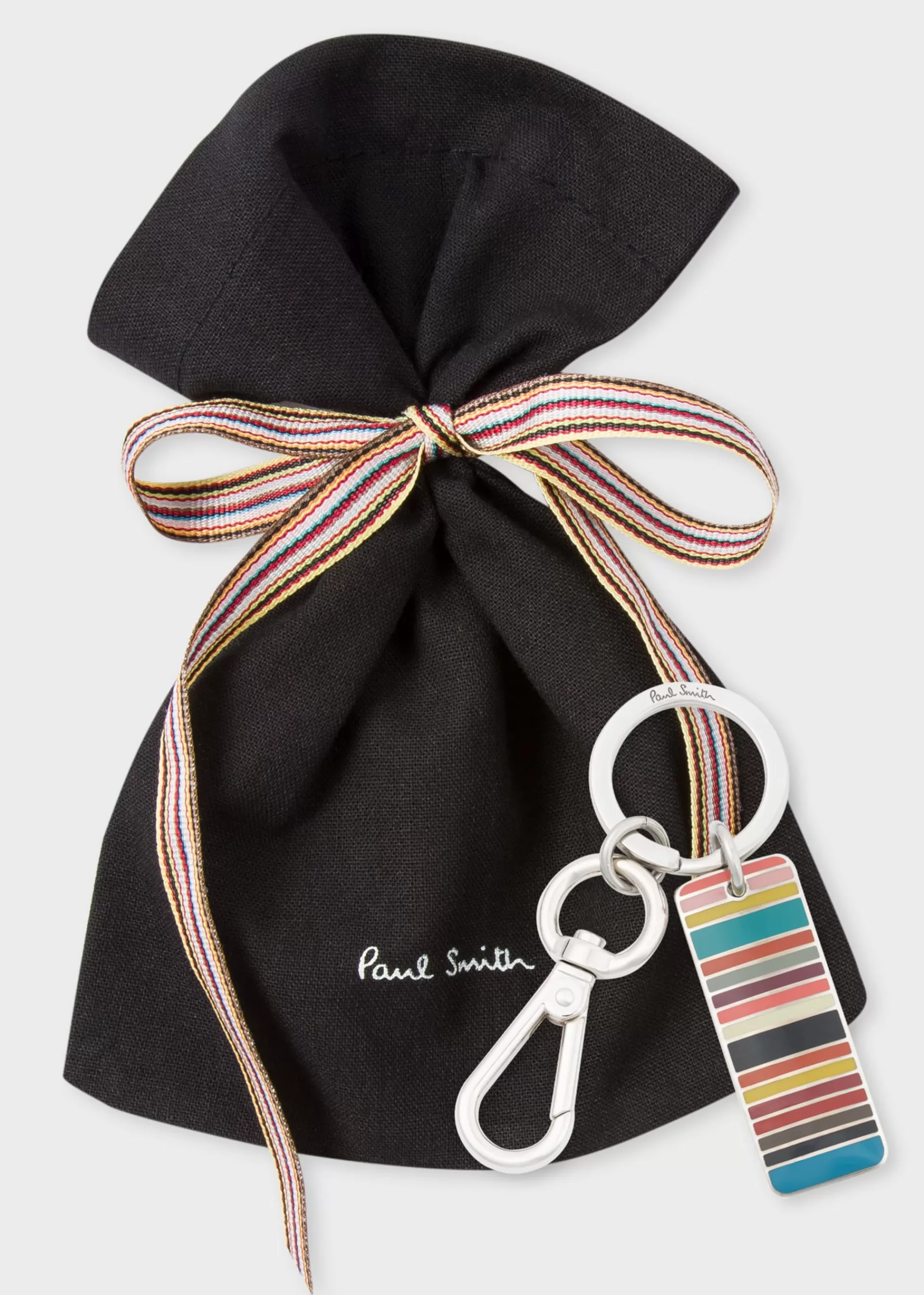 Men's 'Signature Stripe' Socks & Keyring Gift Set>Paul Smith Clearance