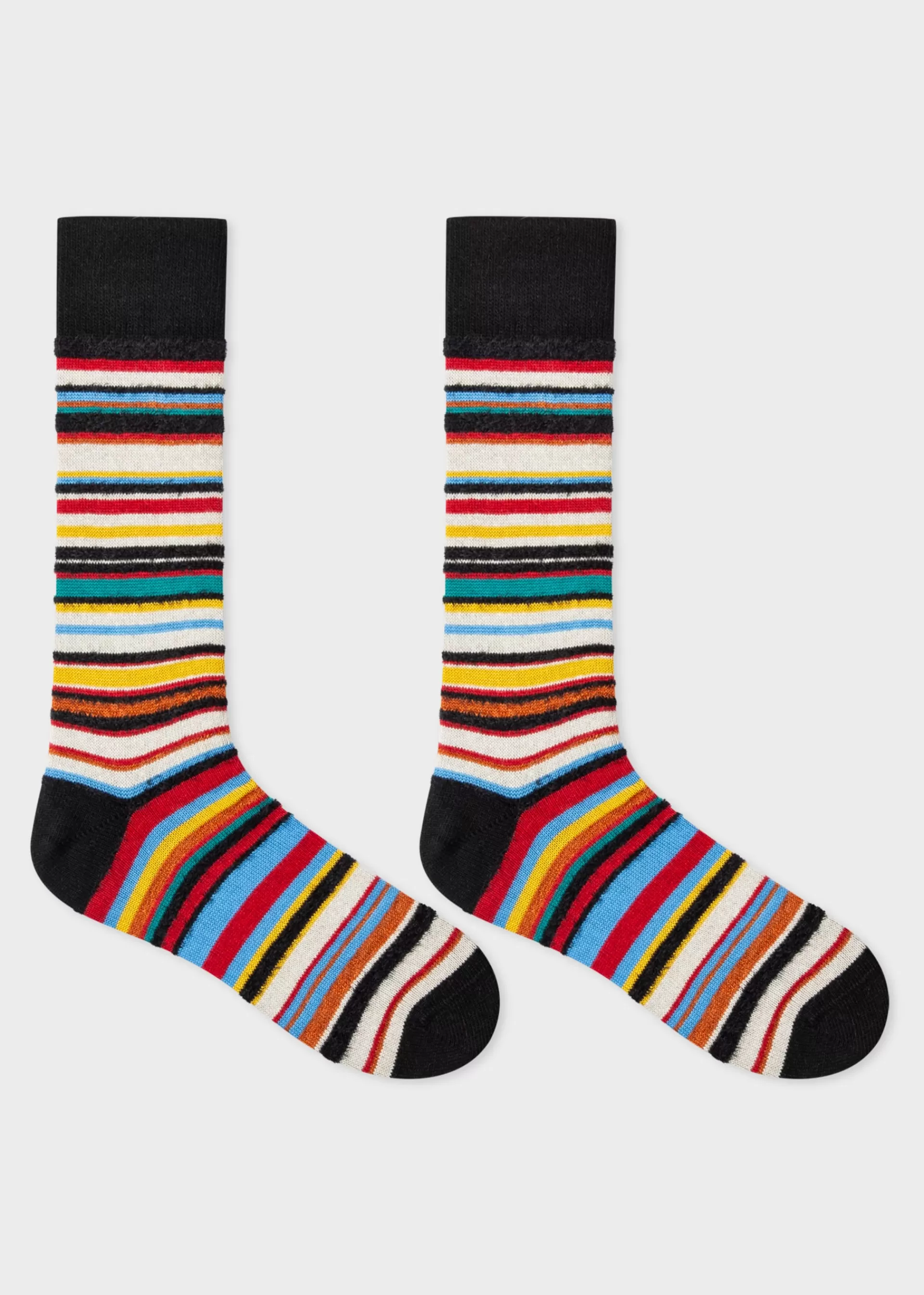 Men's Wool-Cashmere Blend Signature Stripe Socks>Paul Smith Sale