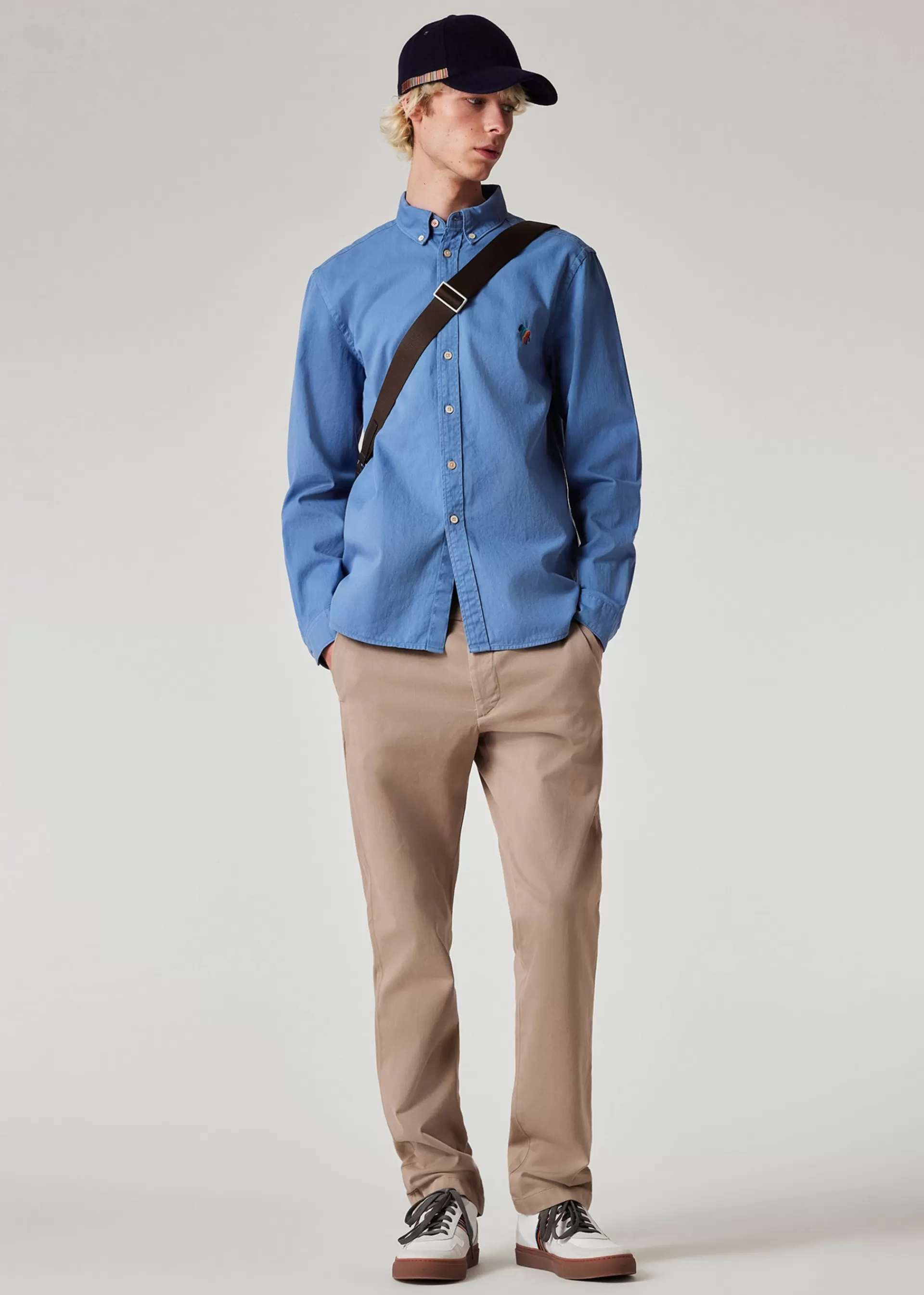 Mid-Fit Cotton-Lyocell Cavalry Twill Chinos>Paul Smith Best Sale