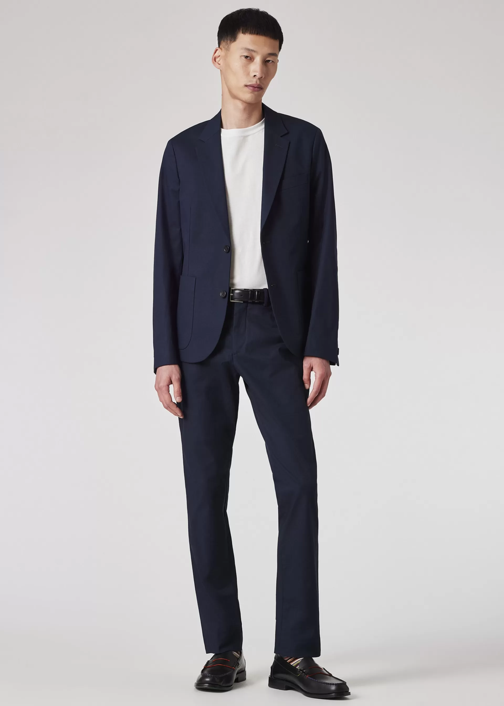 Mid-Fit Stretch Organic Cotton Unlined Blazer>Paul Smith Online