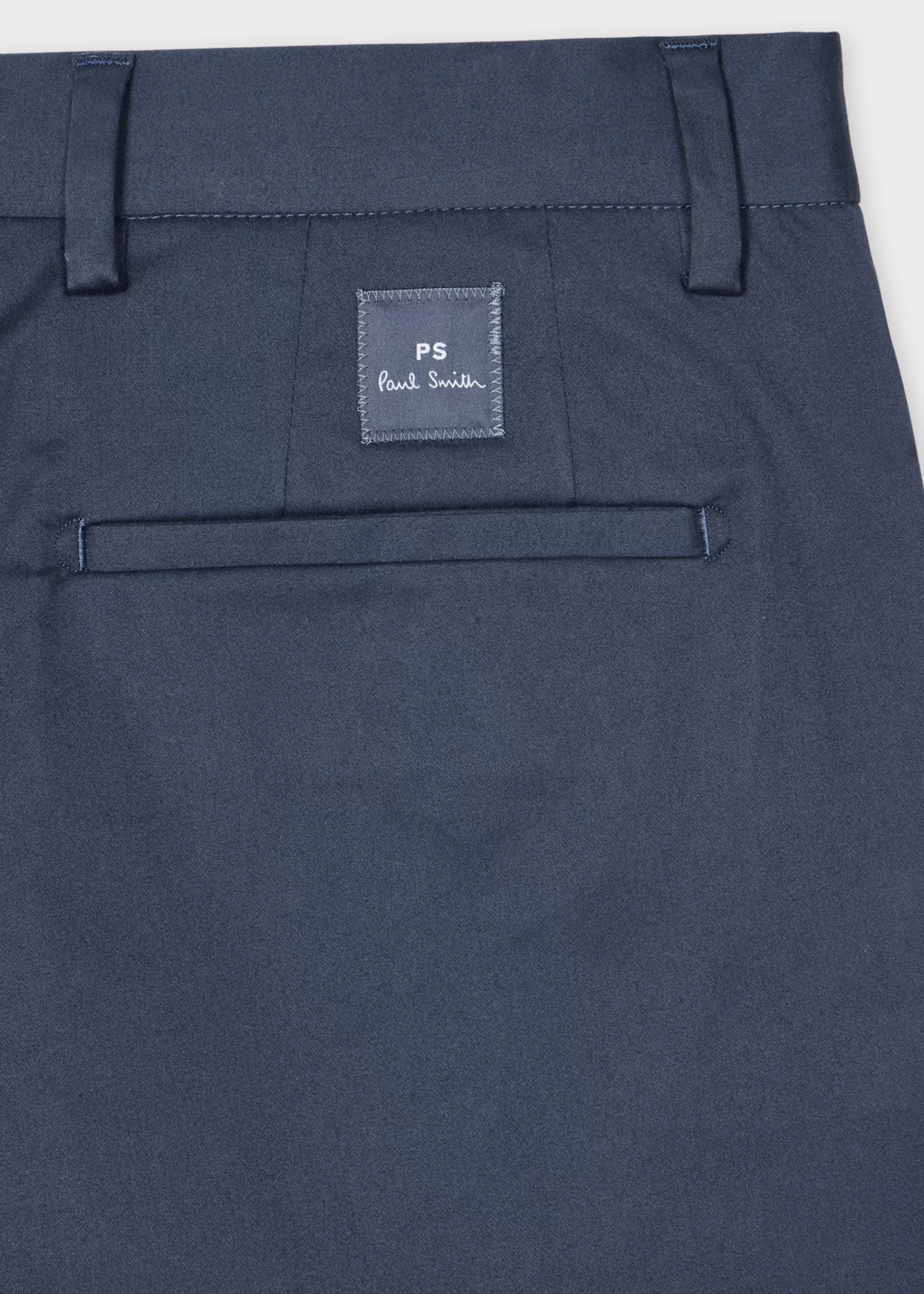 Mid-Fit Stone Blue Stretch-Cotton Chinos>Paul Smith Cheap