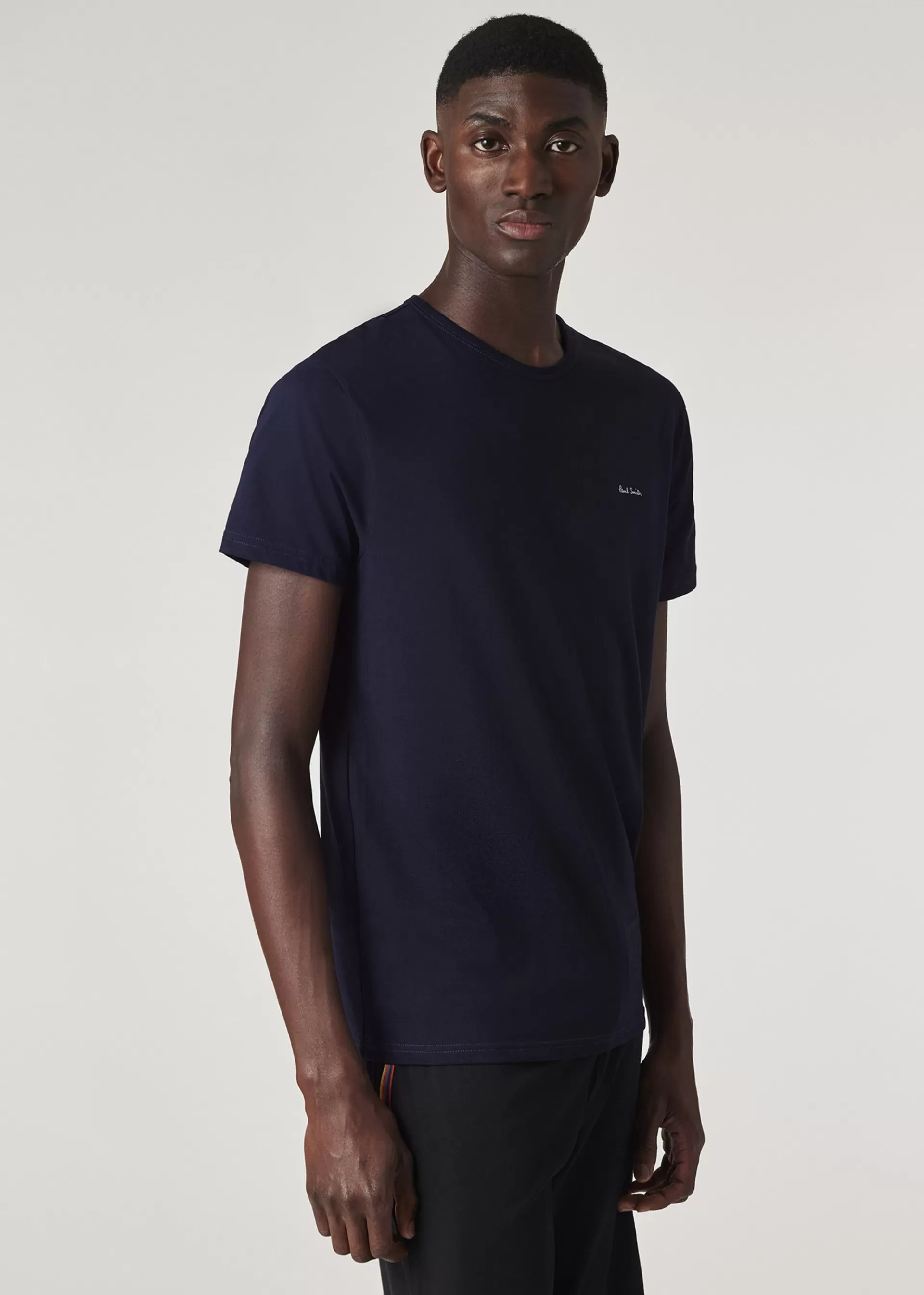 Mixed Colour Organic Cotton Logo Lounge T-Shirts Five Pack>Paul Smith Shop