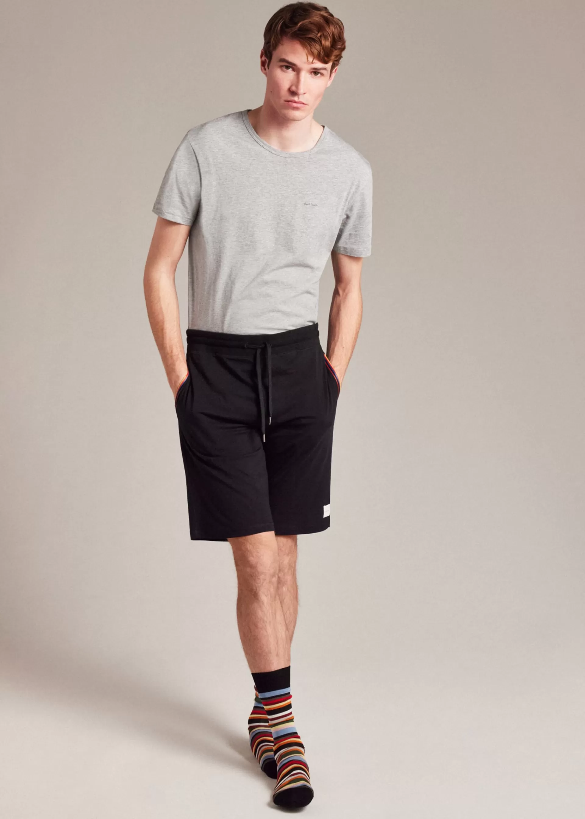 Mixed Colour Organic Cotton Logo Lounge T-Shirts Three Pack>Paul Smith Cheap