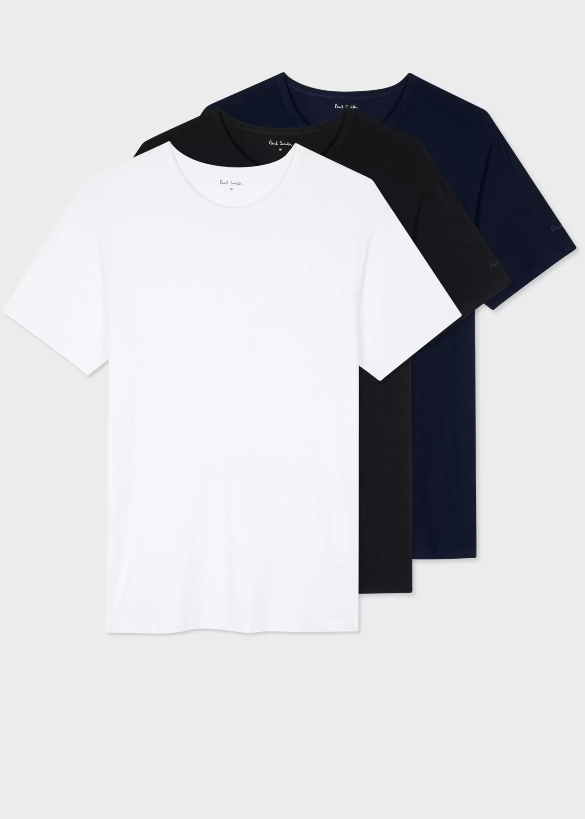 Mixed Modal Lounge T-Shirts Three Pack>Paul Smith Fashion