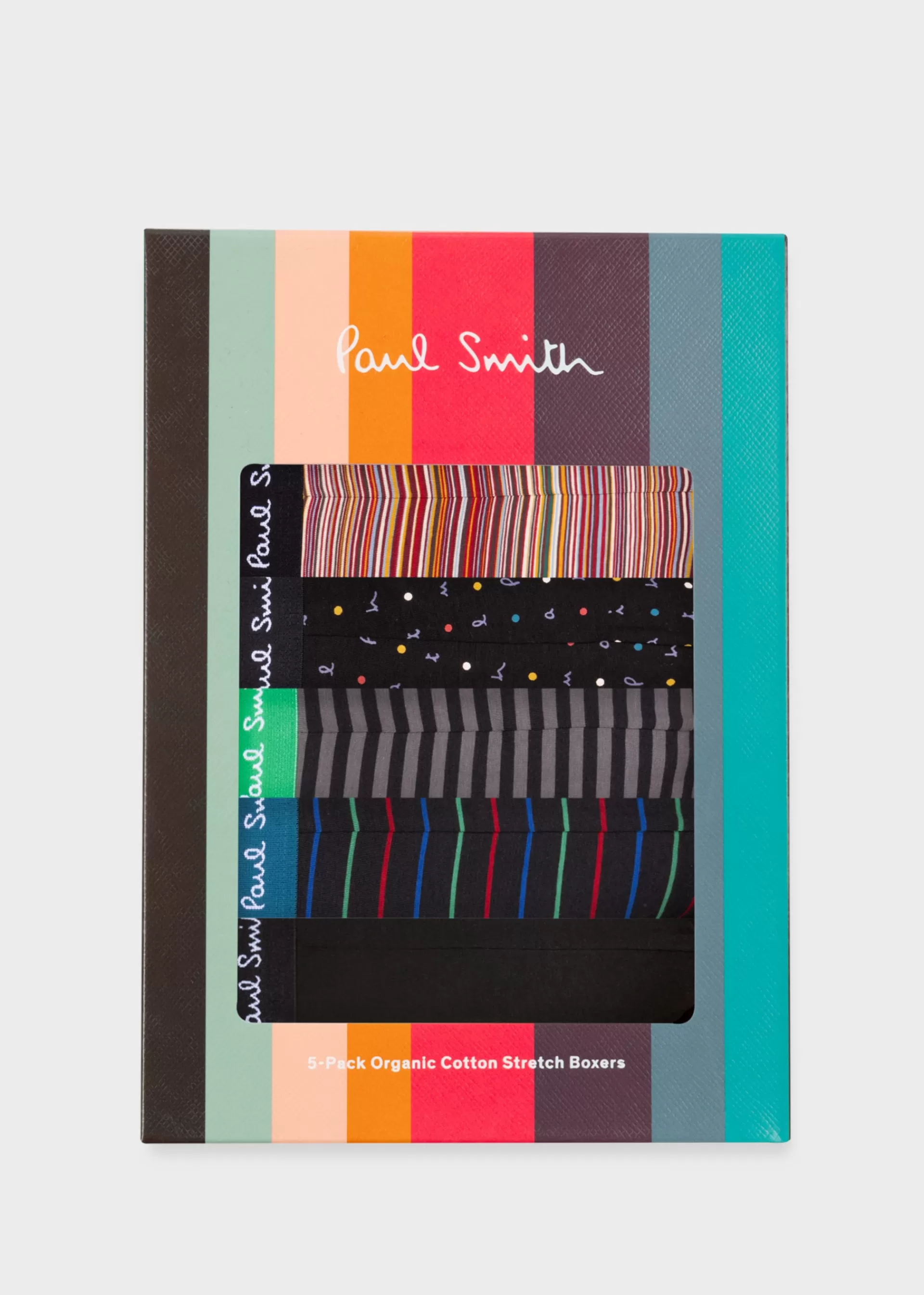 Mixed Stripes Boxer Briefs Five Pack>Paul Smith Fashion