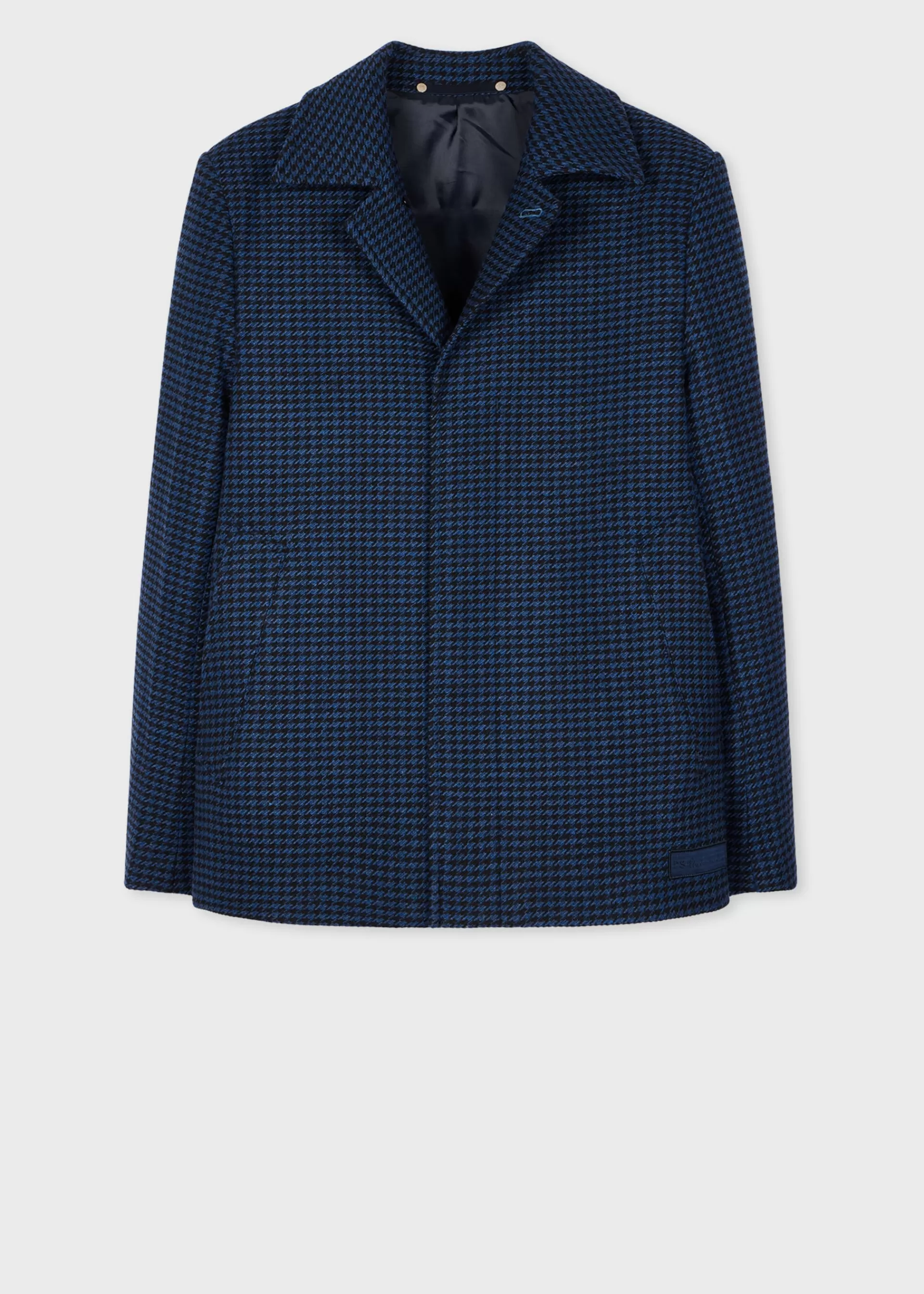 And Black Houndstooth Wool-Blend Jacket>Paul Smith Cheap