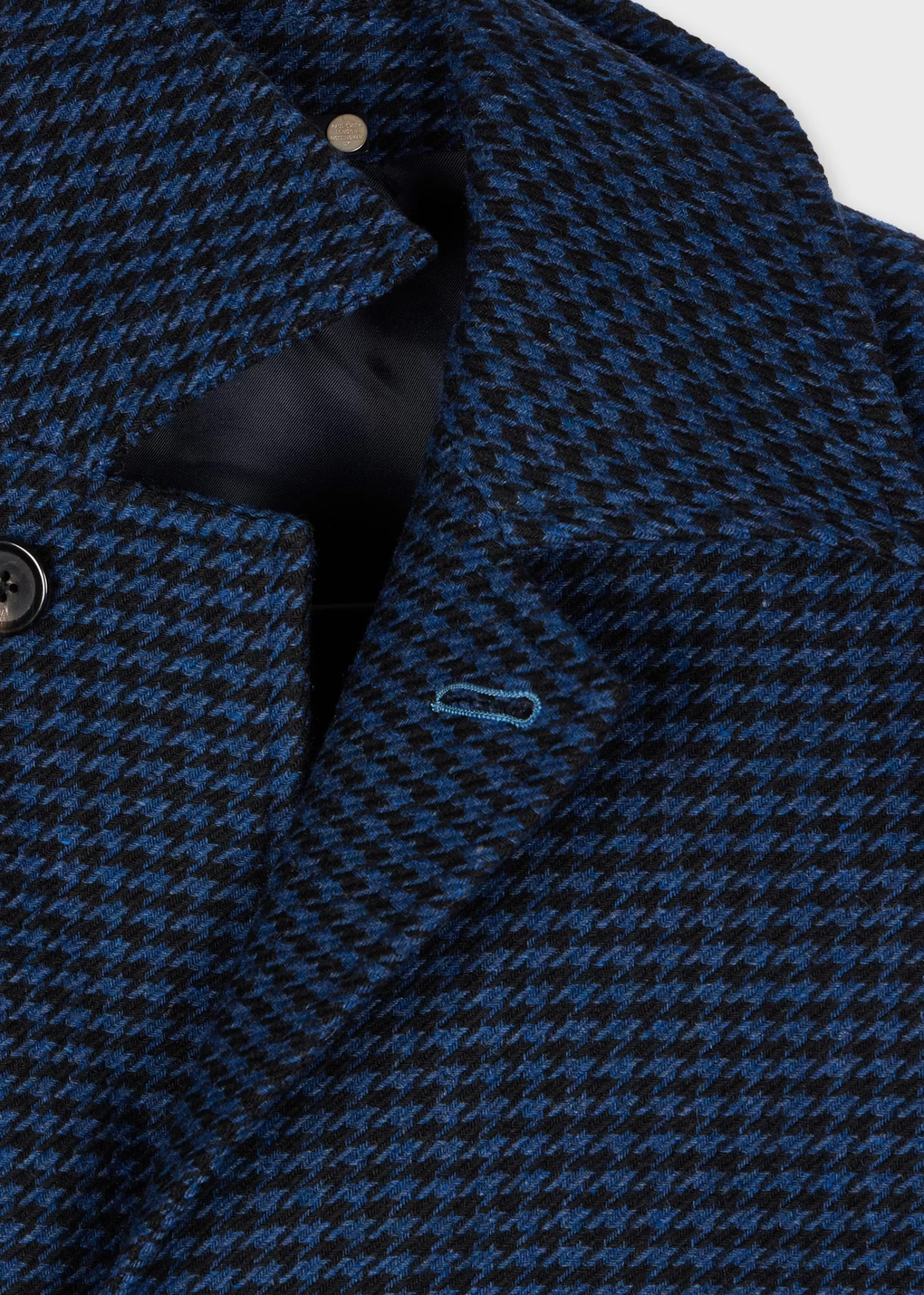 And Black Houndstooth Wool-Blend Jacket>Paul Smith Cheap