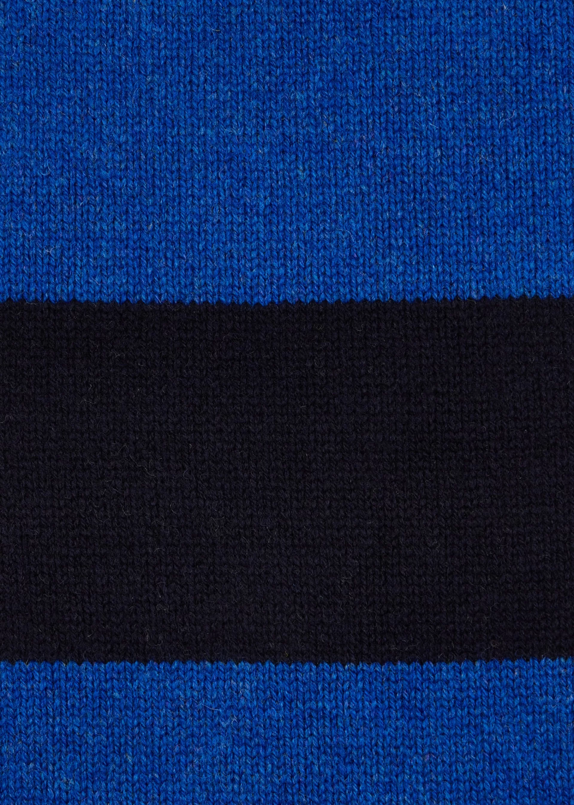 and Blue Block Stripe Scarf with 'Signature Stripe' Trim>Paul Smith Outlet