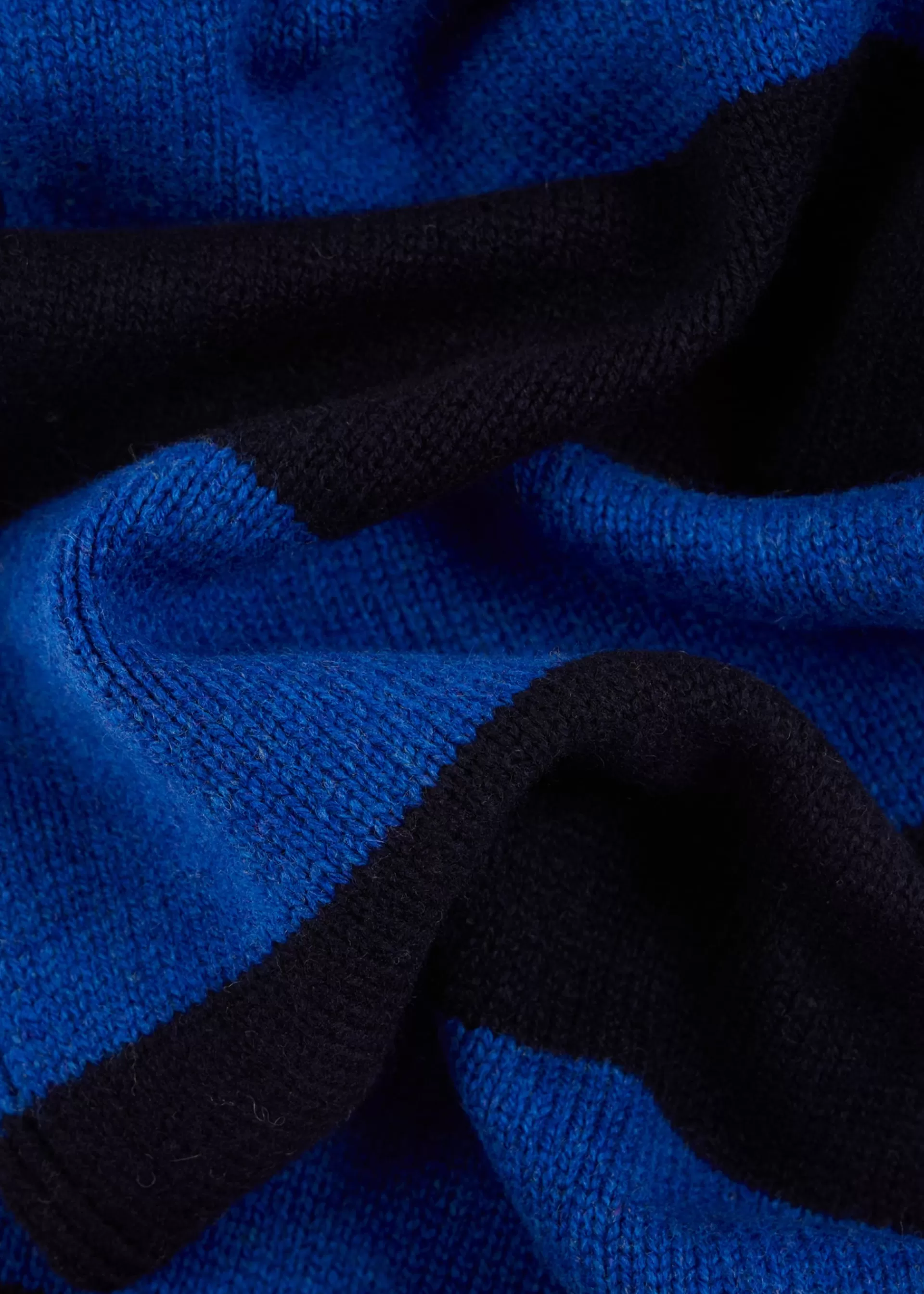 and Blue Block Stripe Scarf with 'Signature Stripe' Trim>Paul Smith Outlet