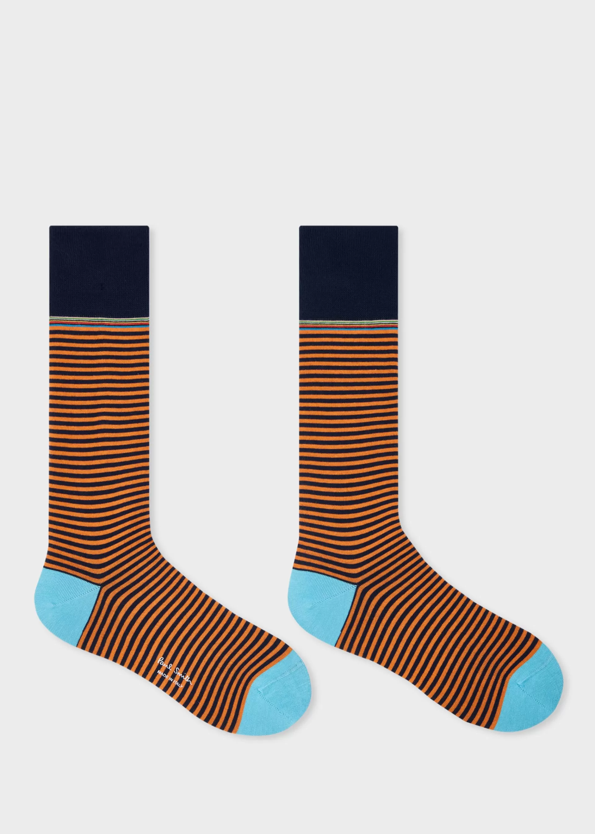 and Orange Stripe Socks>Paul Smith Best