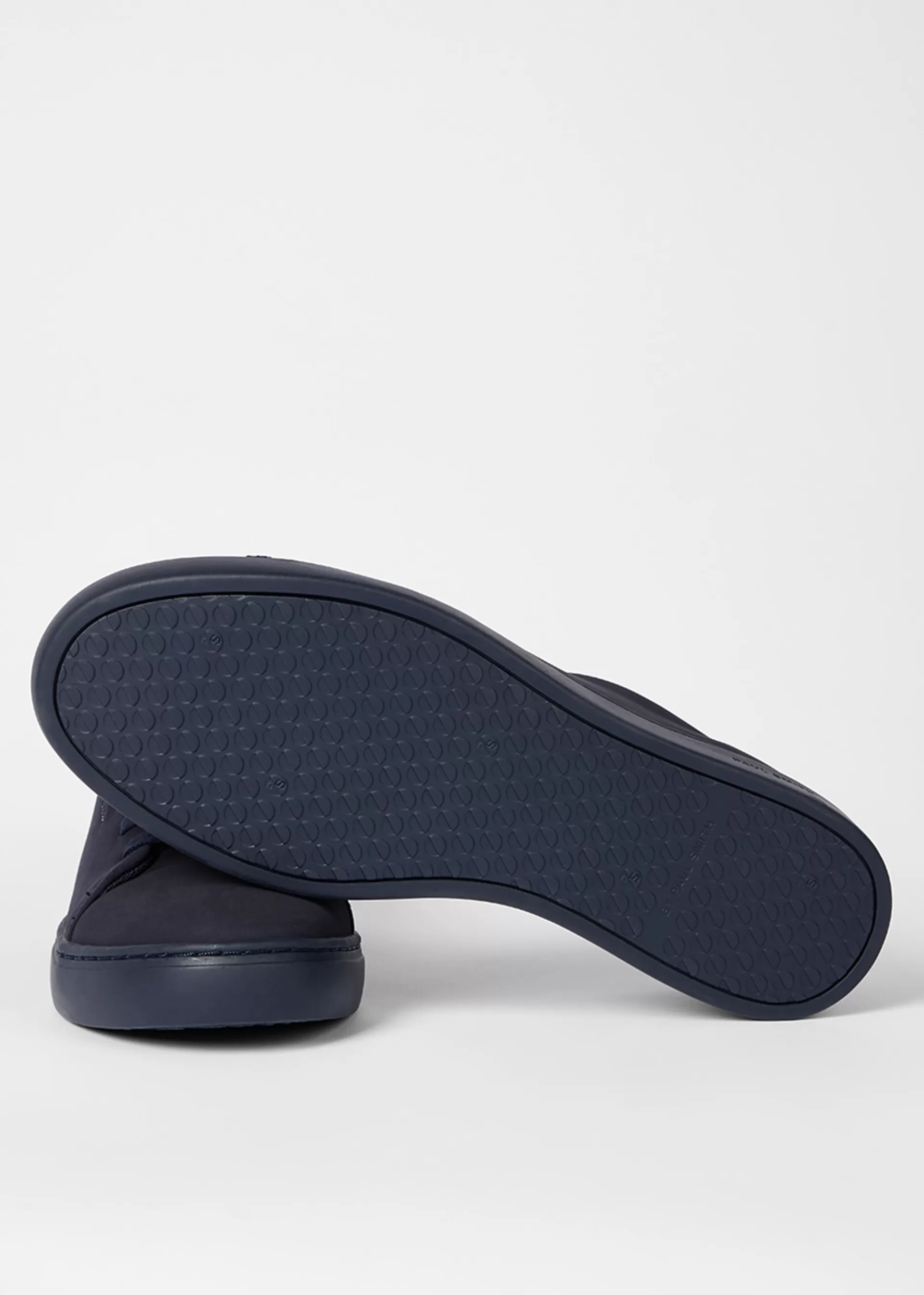 Navy Blue Nubuck Leather 'Lee' Trainers>Paul Smith Cheap