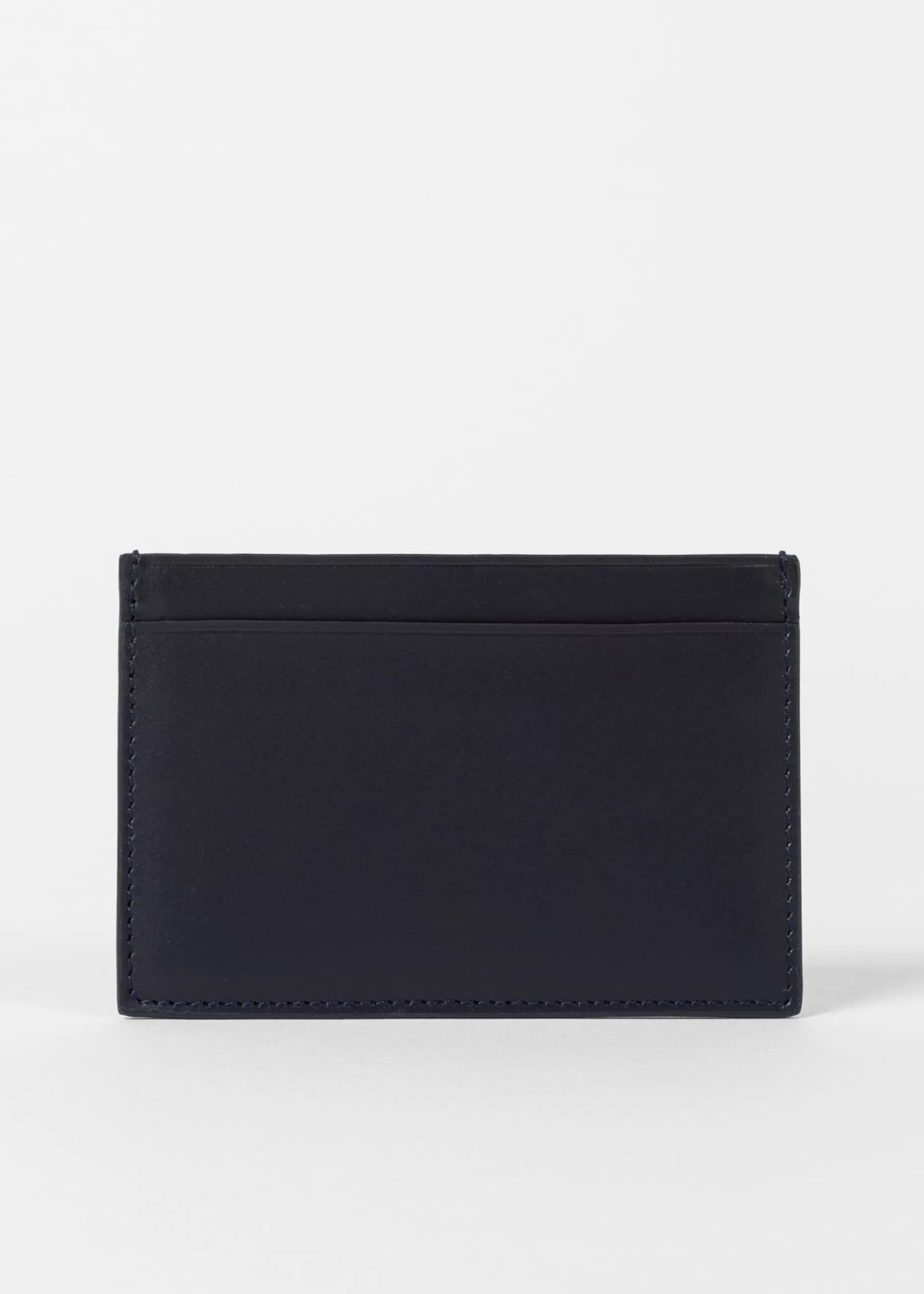 Calf Leather Monogrammed Card Holder>Paul Smith Fashion