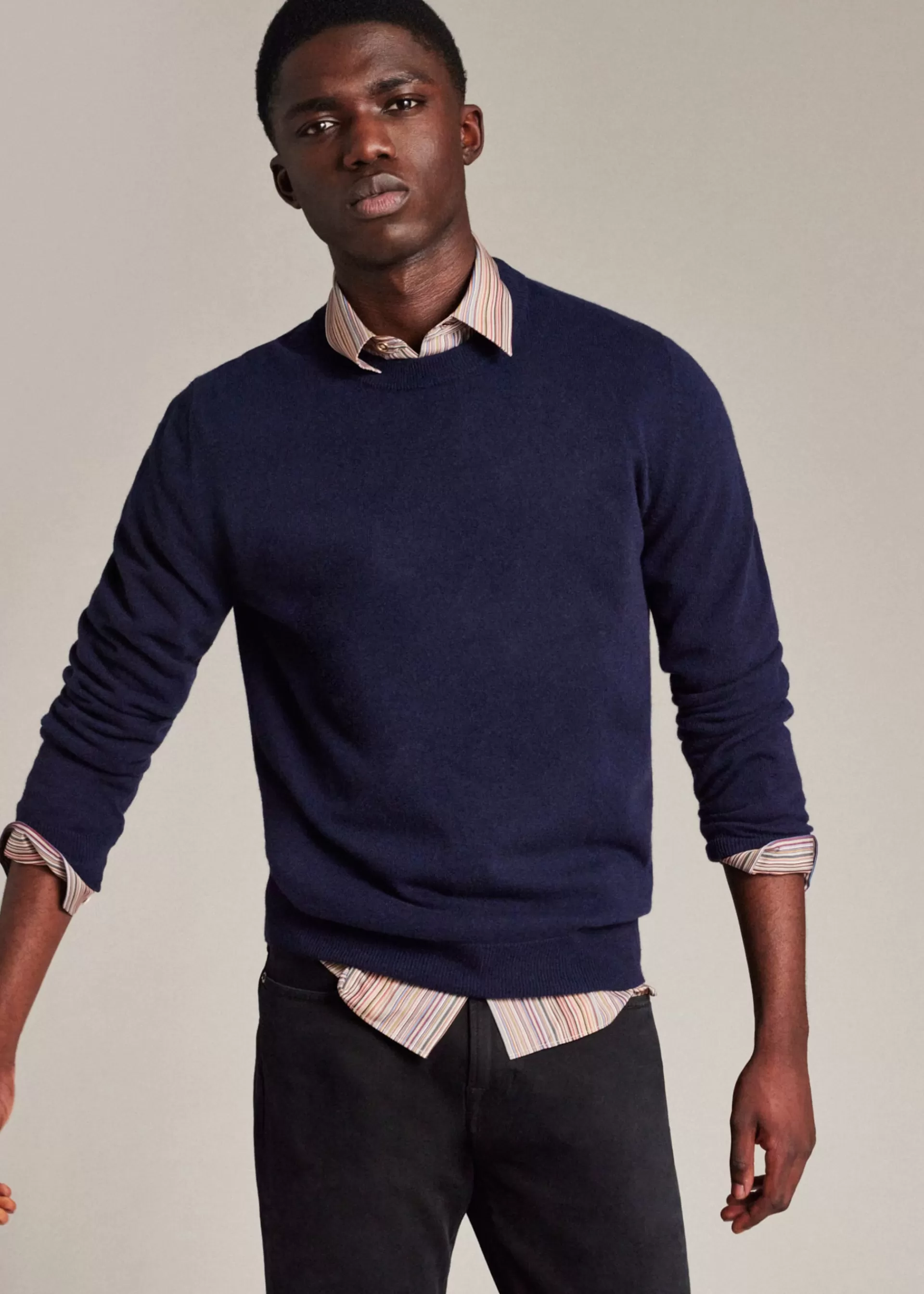 Cashmere Crew Neck Sweater>Paul Smith Shop