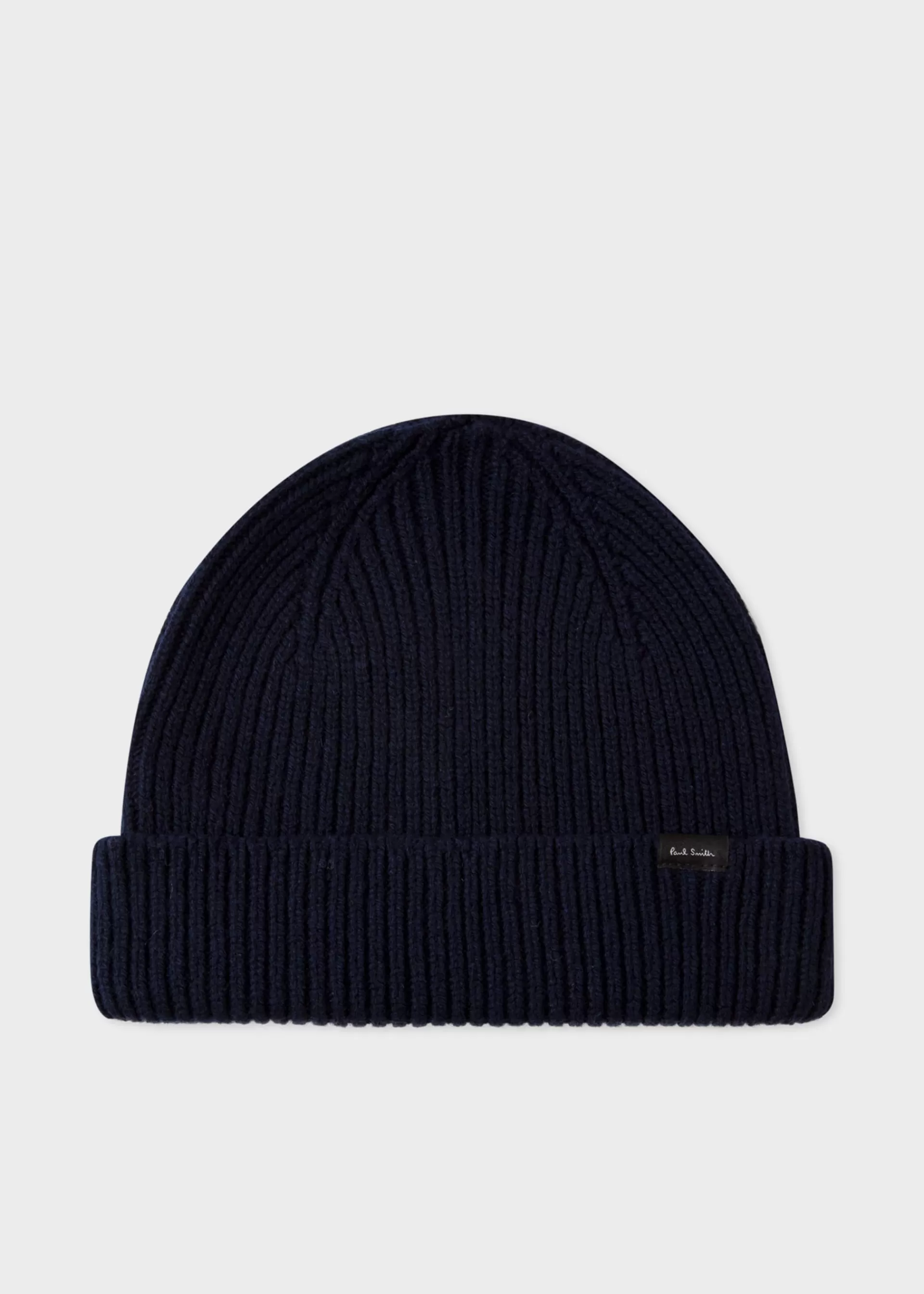 Cashmere-Blend Ribbed Beanie Hat>Paul Smith Cheap