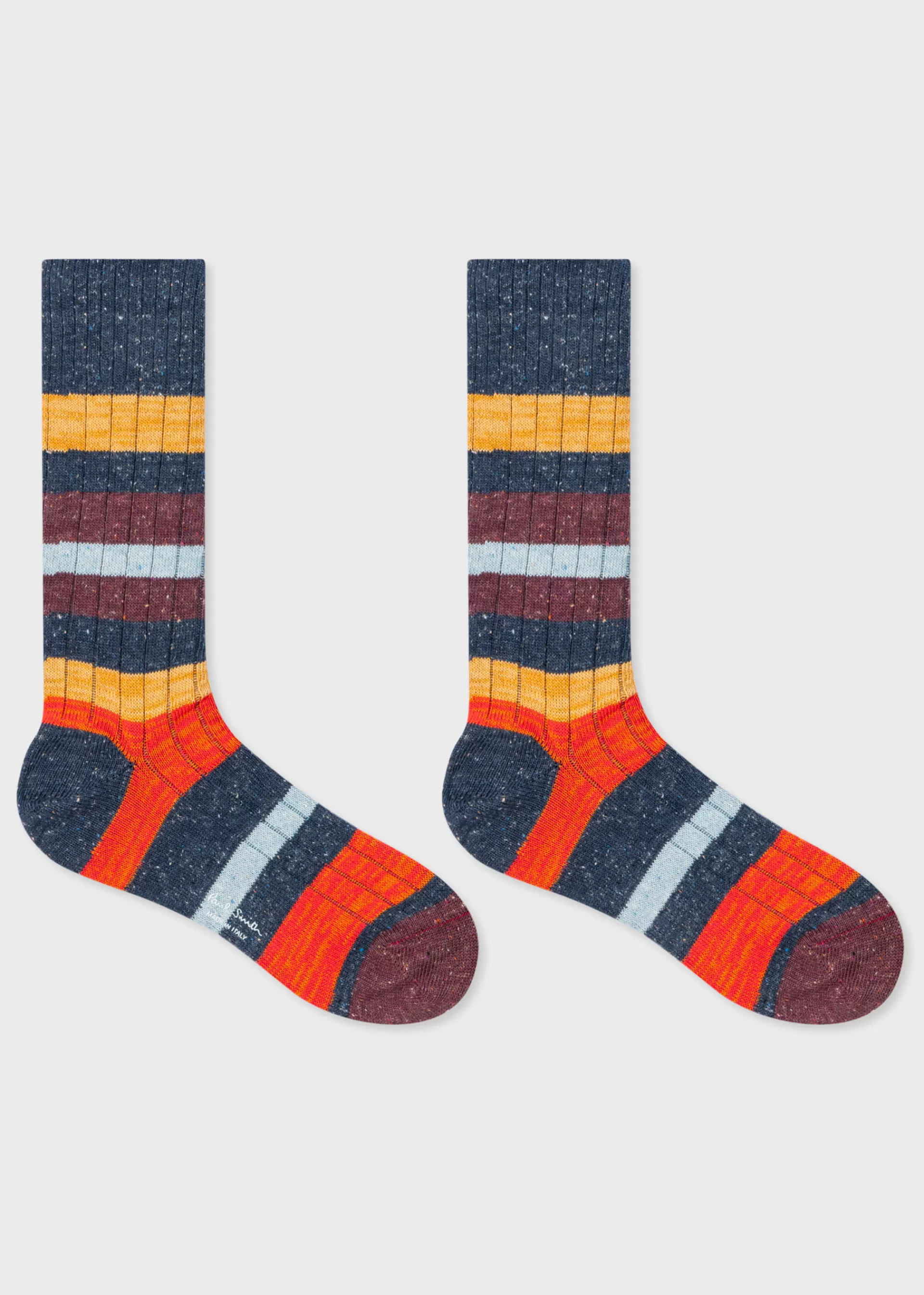 Chunky Stripe Socks>Paul Smith Clearance