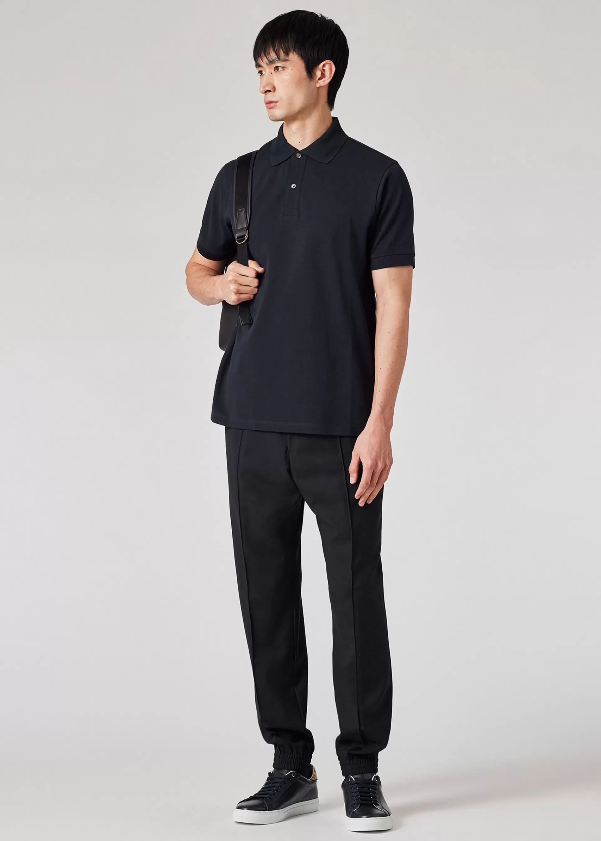 Cotton 'Artist Stripe' Placket Polo Shirt>Paul Smith Flash Sale