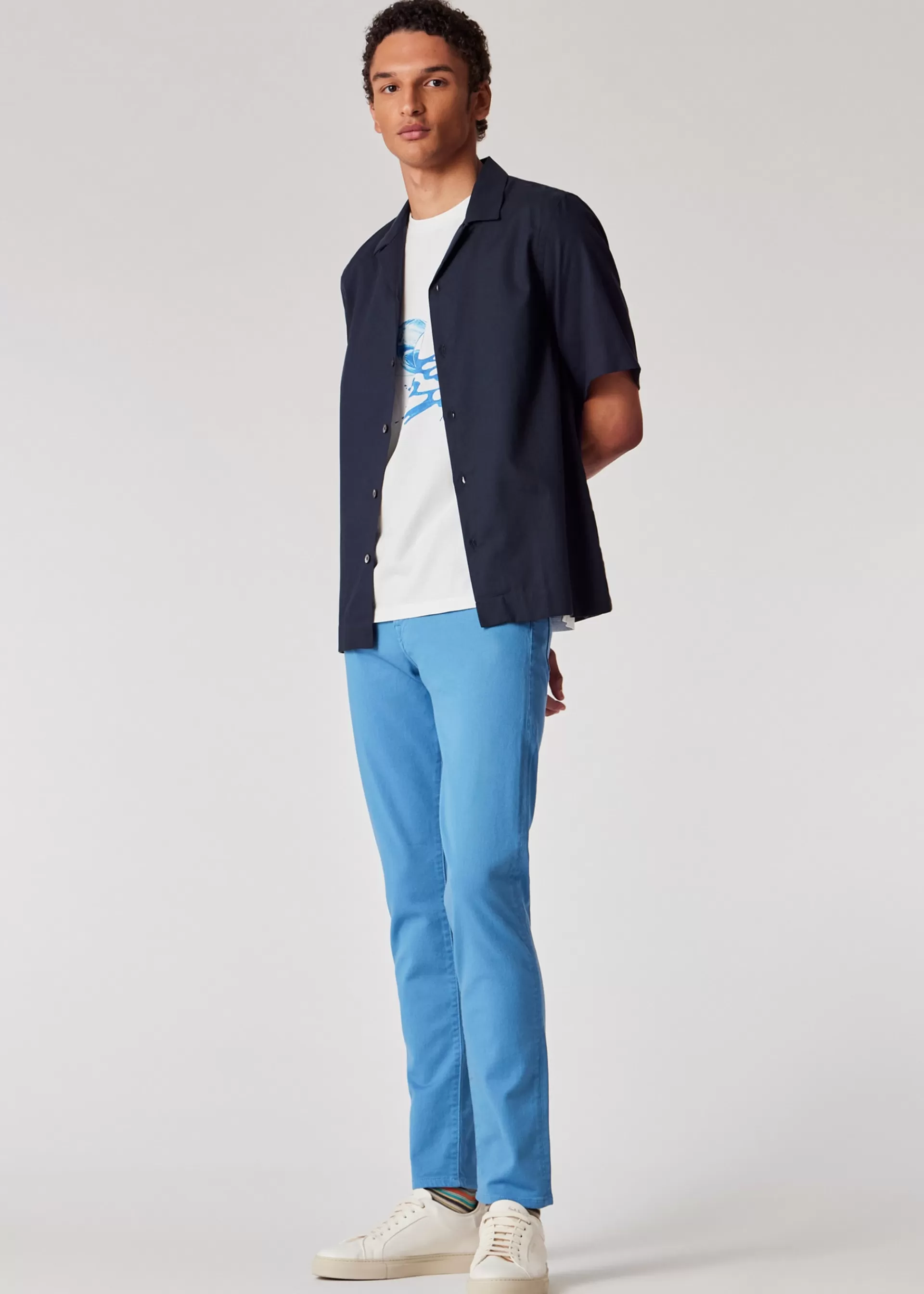 Cotton Flannel Short Sleeve Shirt>Paul Smith Cheap
