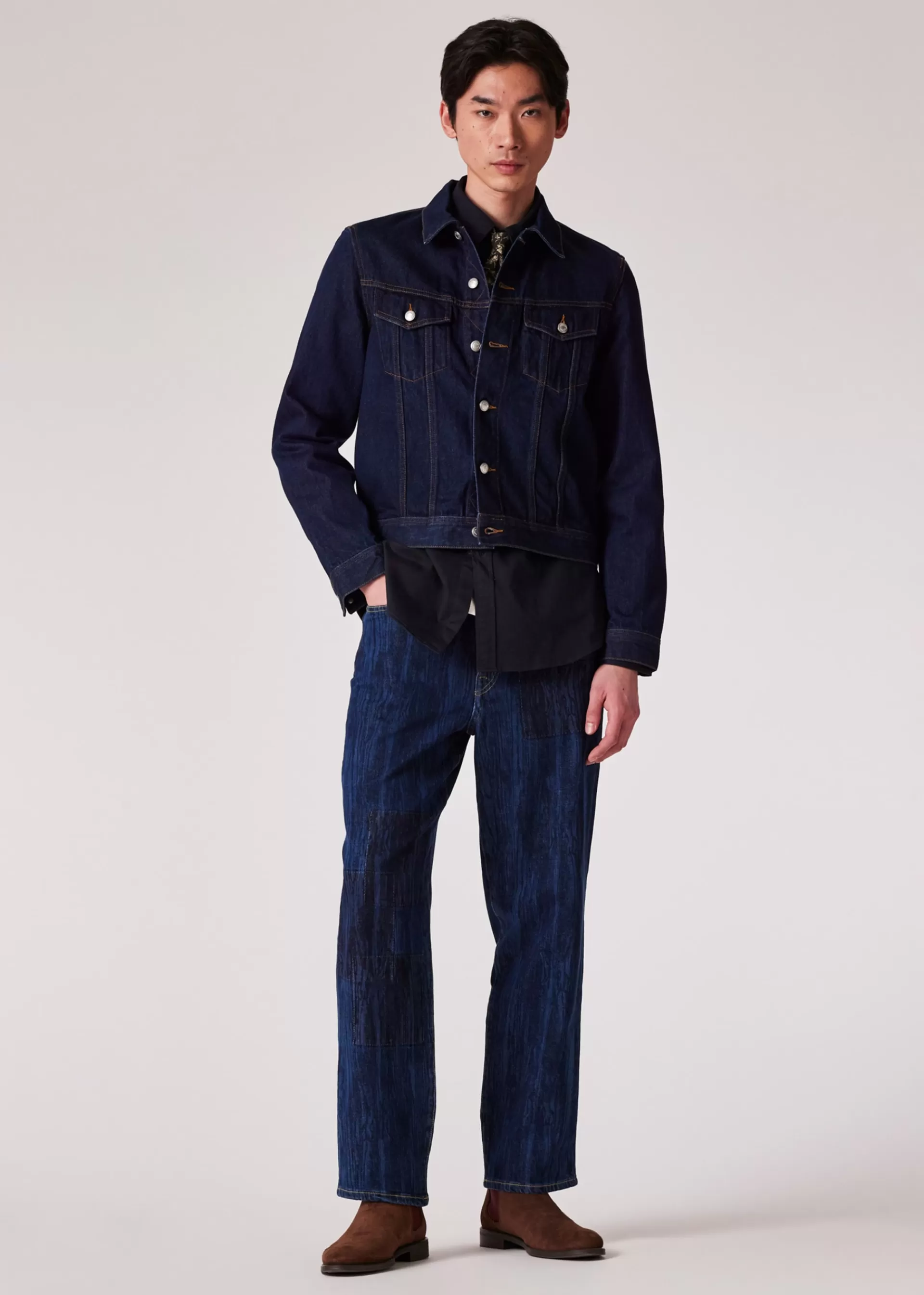 Cotton Sateen Garment-Dyed Shirt>Paul Smith Online