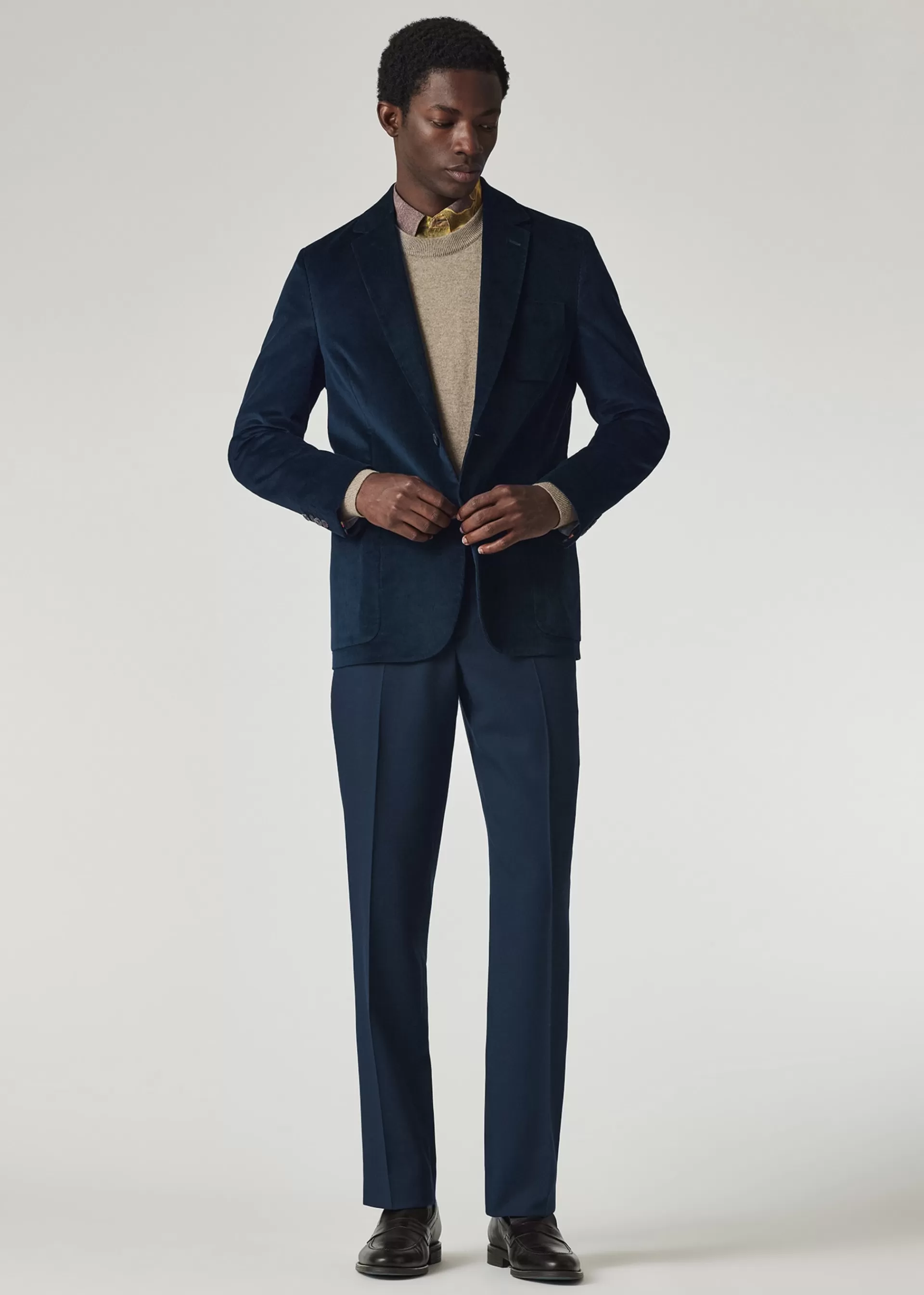 Cotton-Blend Corduroy Unlined Blazer>Paul Smith Clearance