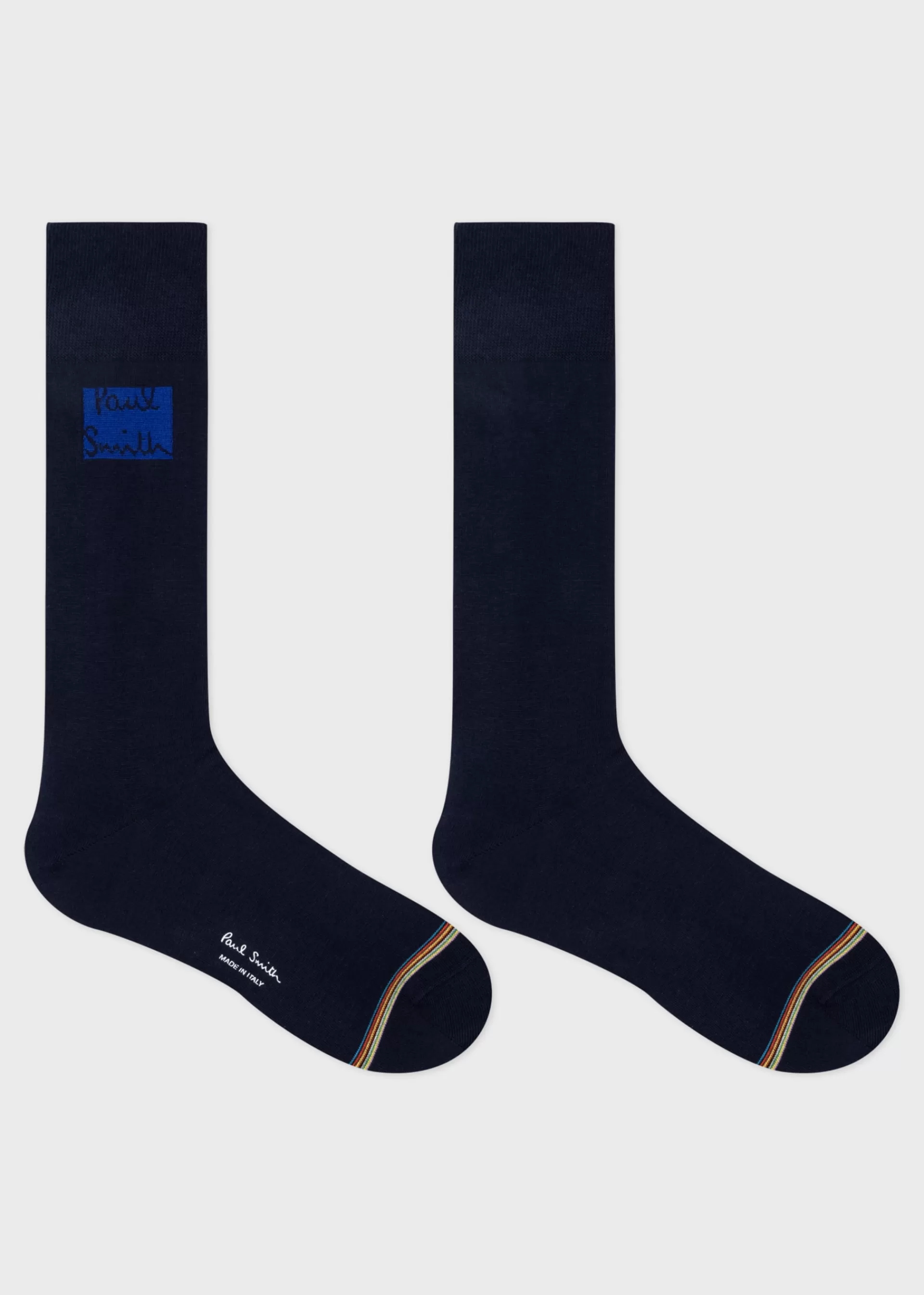 Cotton-Blend Logo Socks>Paul Smith Sale