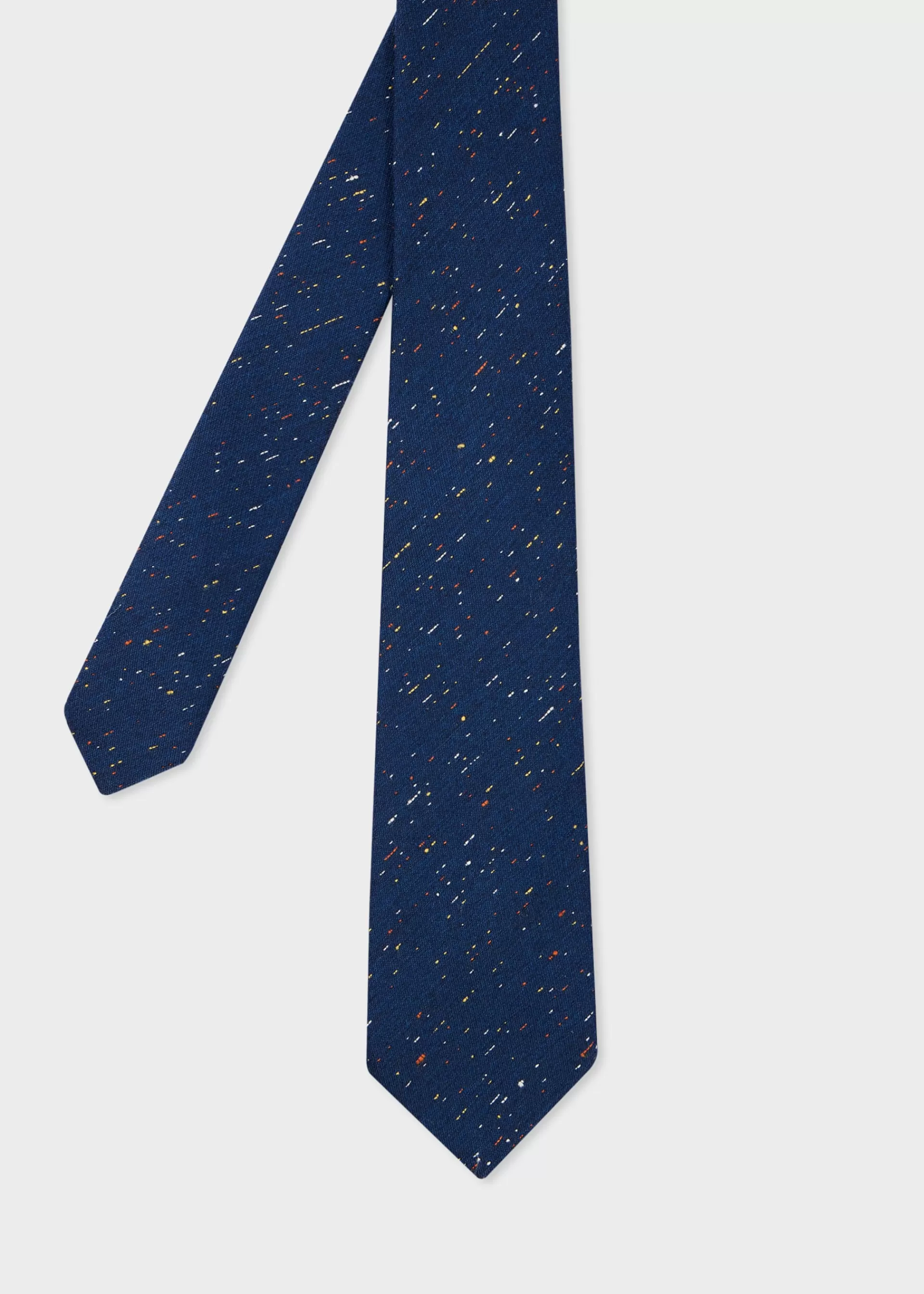 Flecked Wool-Silk Tie>Paul Smith Online