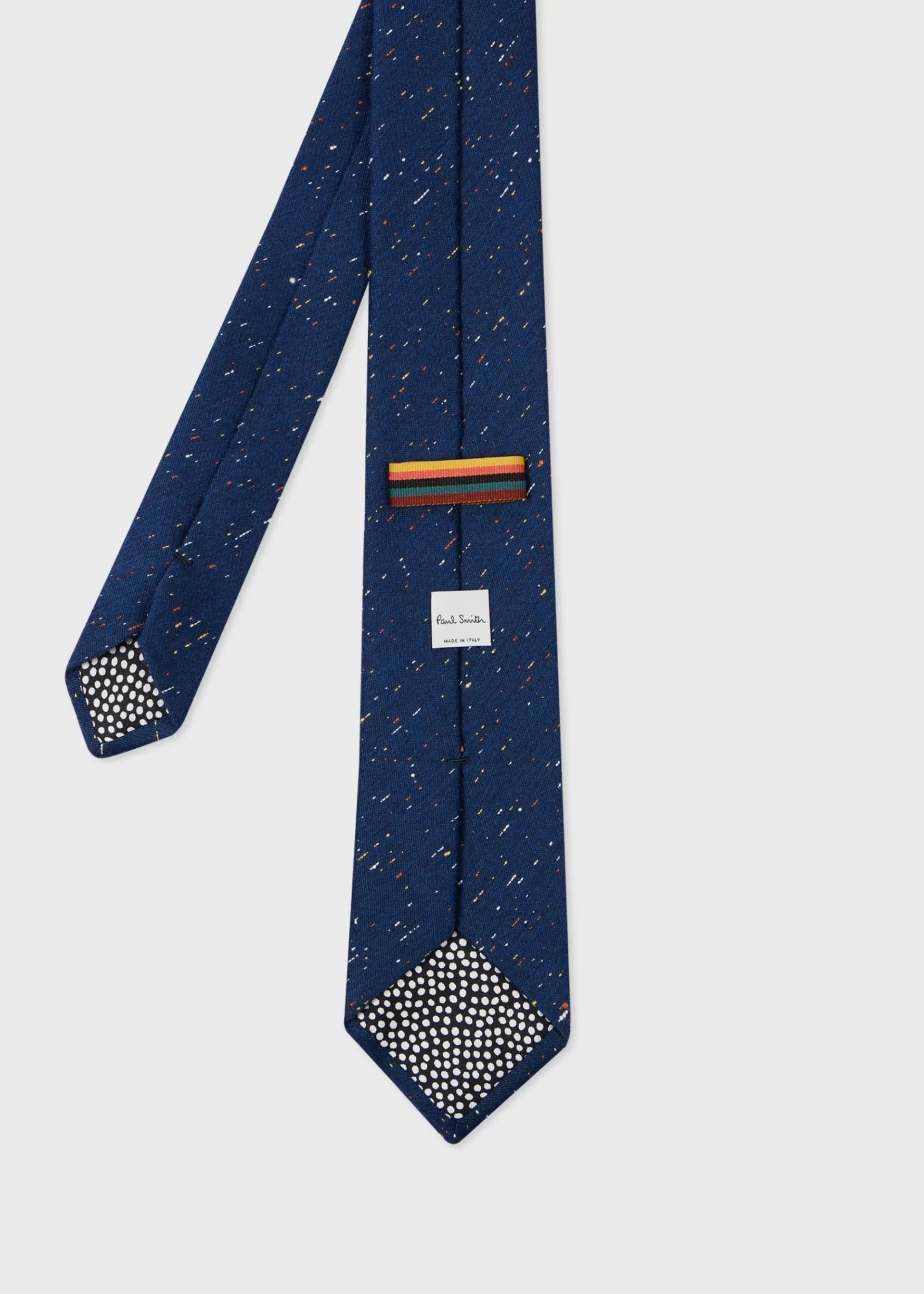 Flecked Wool-Silk Tie>Paul Smith Online
