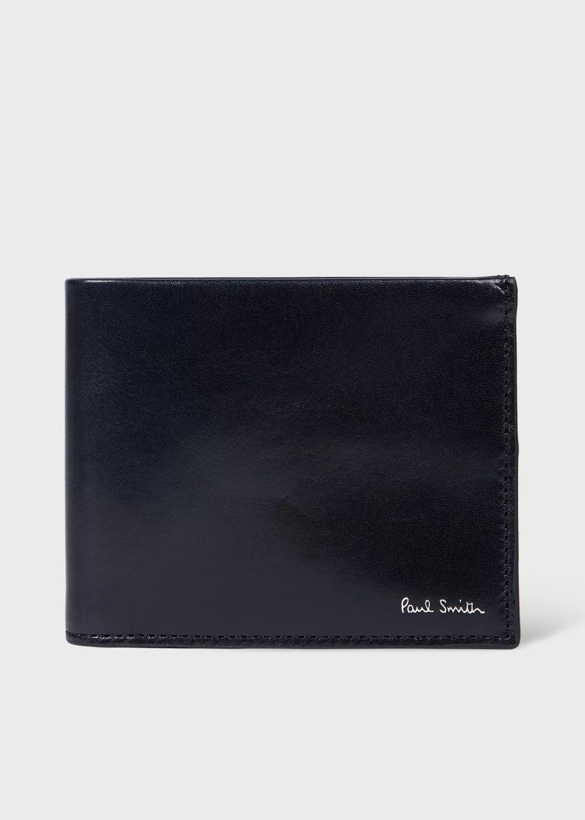 Interior 'Signature Stripe' Trim Billfold Wallet>Paul Smith Outlet