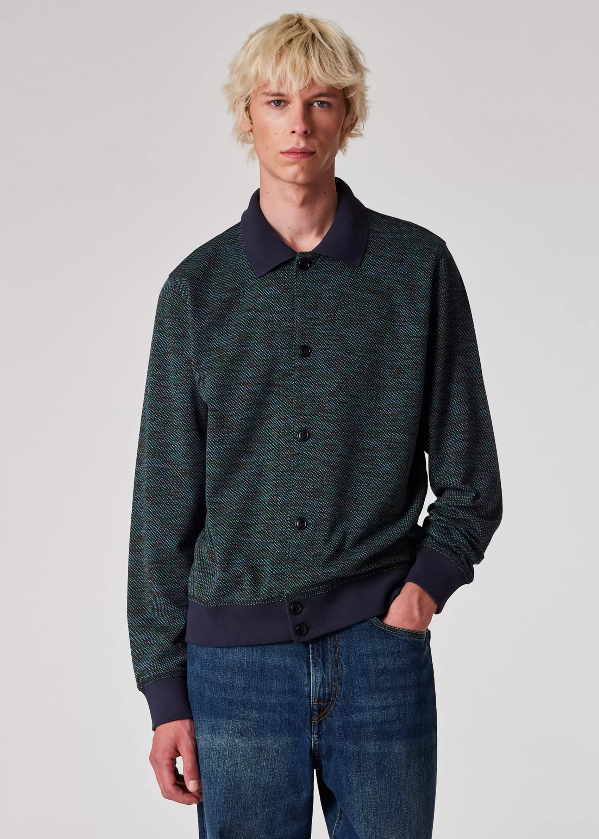 Jersey Cardigan>Paul Smith Online
