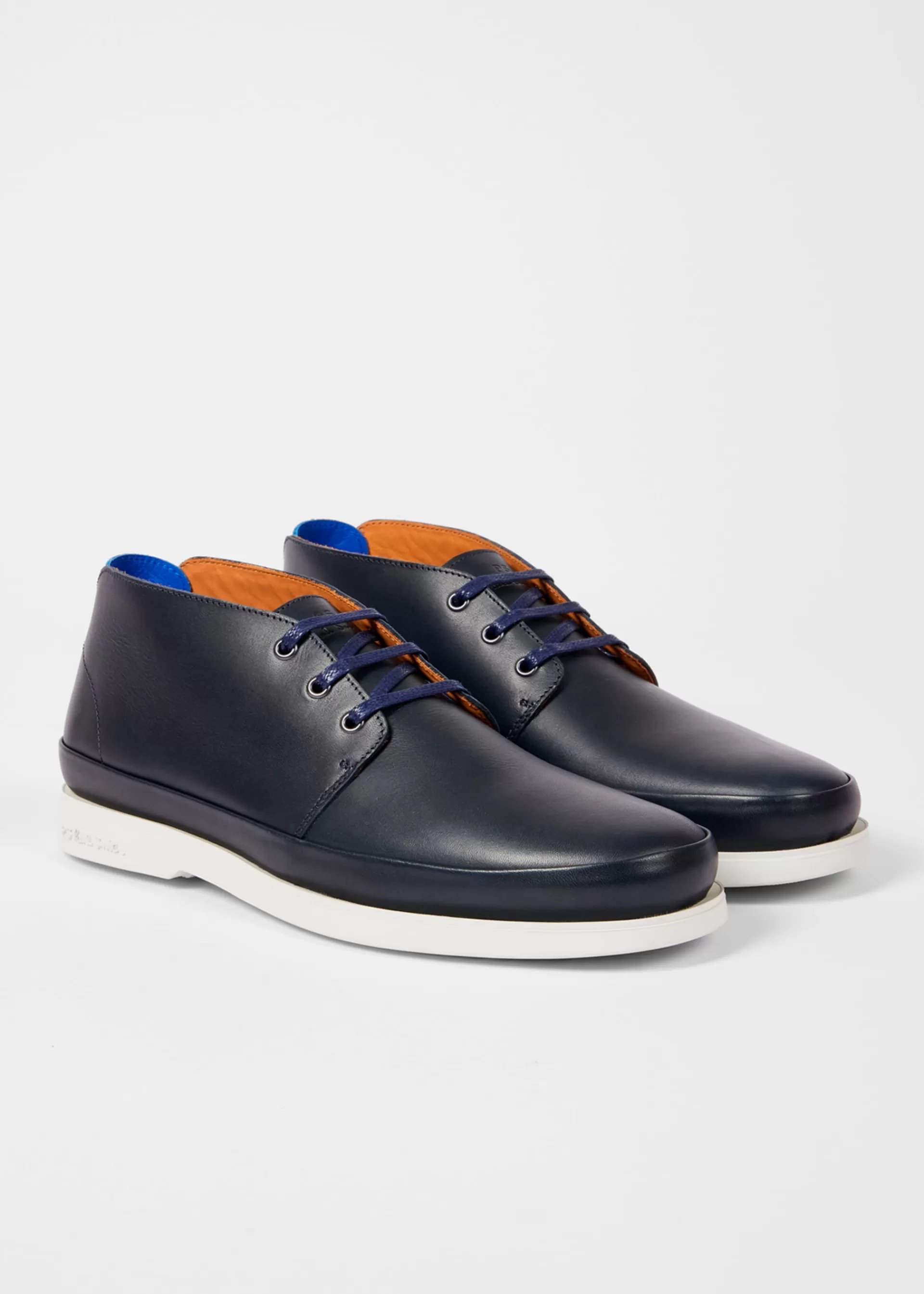 Leather 'Crane' Chukka Boots>Paul Smith New