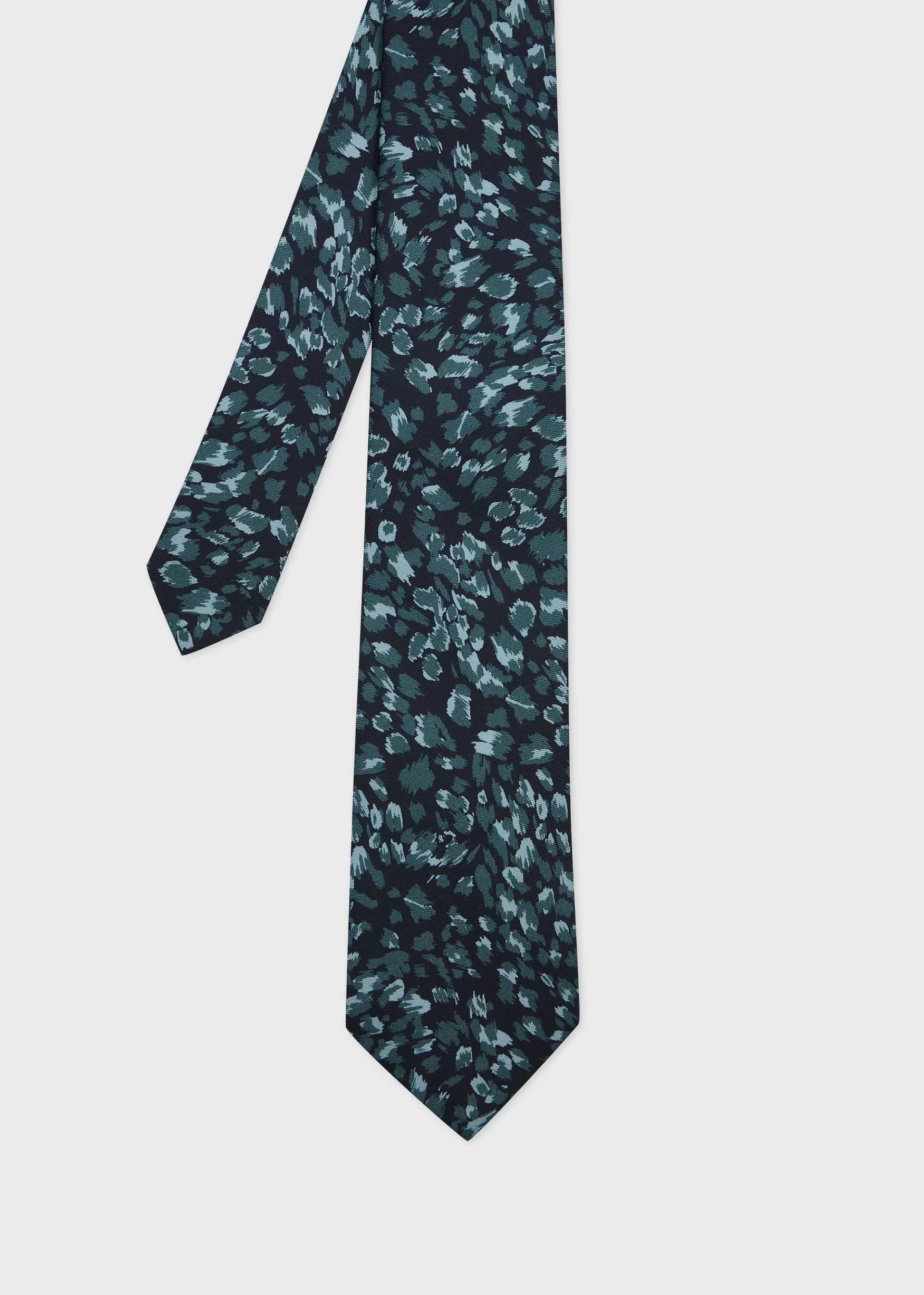 Leopard Silk Tie>Paul Smith New