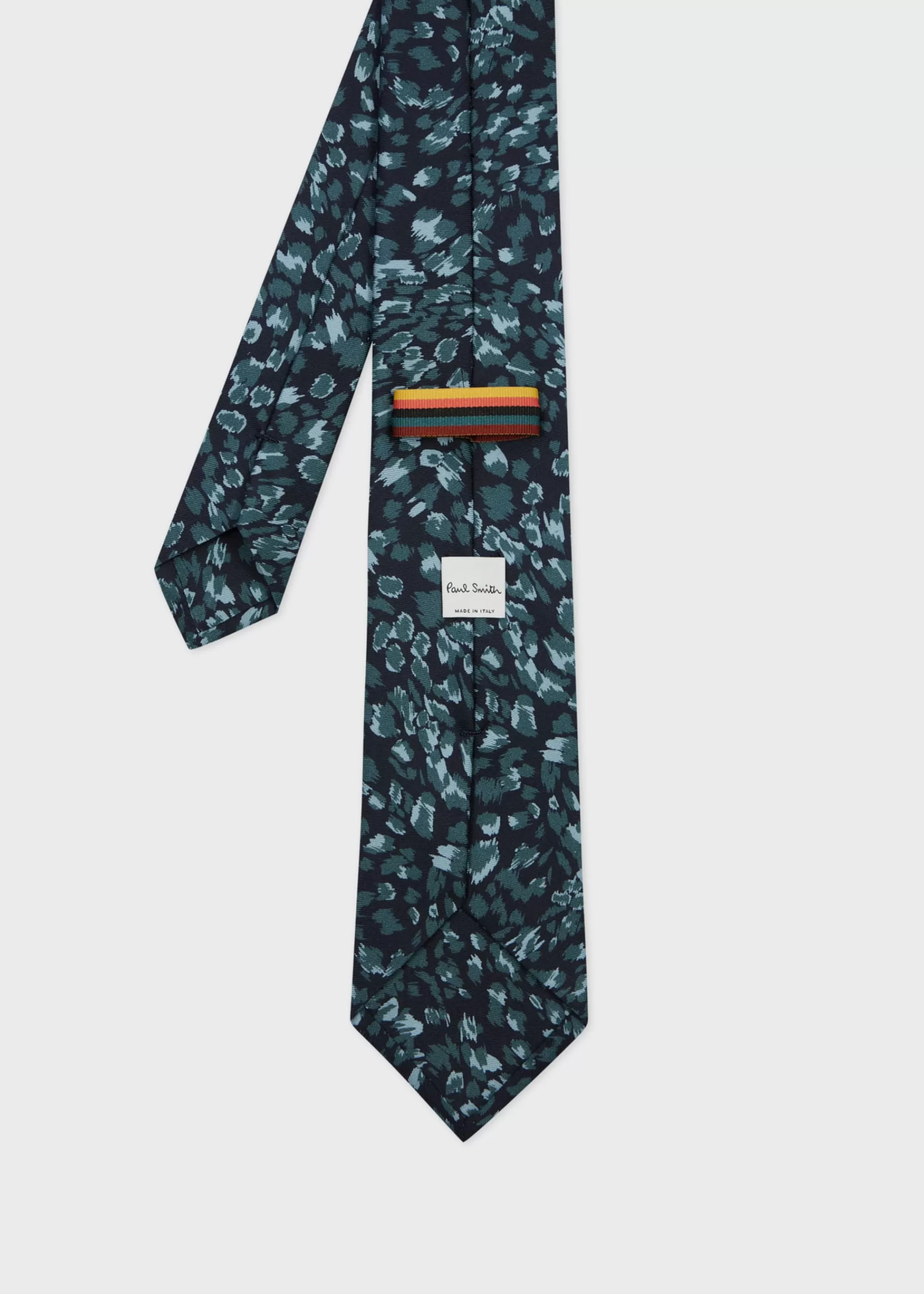 Leopard Silk Tie>Paul Smith New