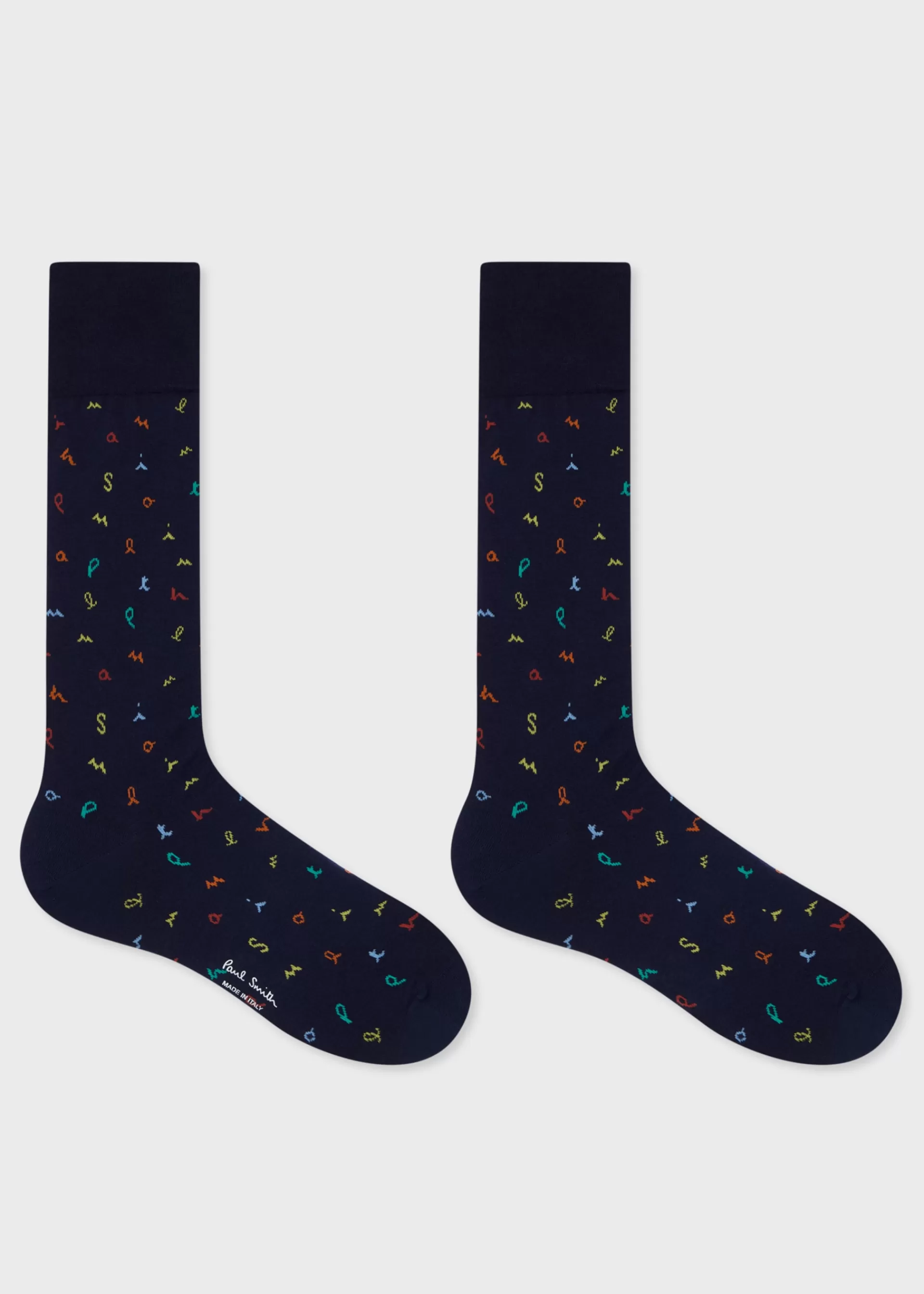 'Letters' Socks>Paul Smith Cheap