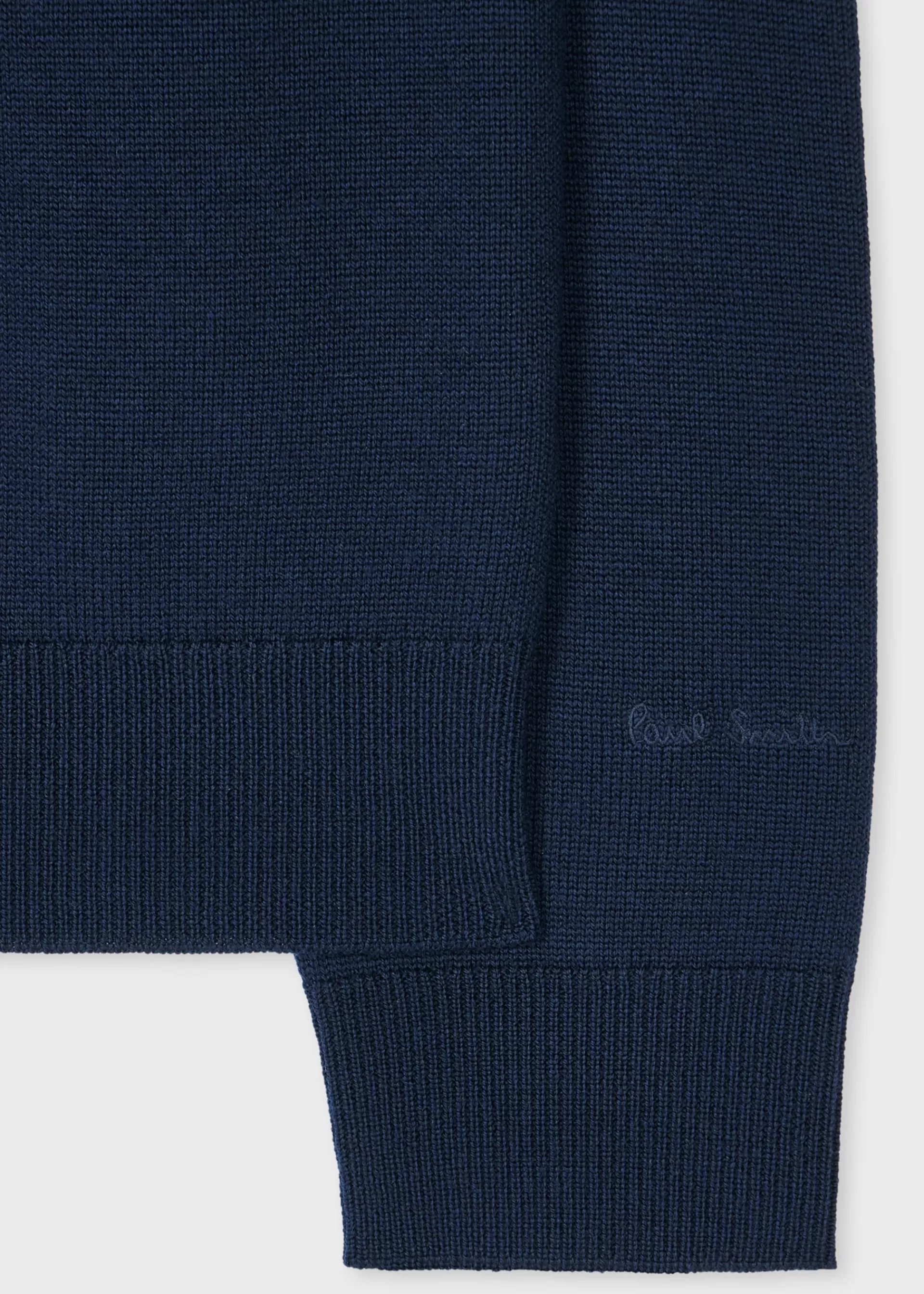 Merino Contrast-Seam Half-Zip Sweater>Paul Smith Clearance